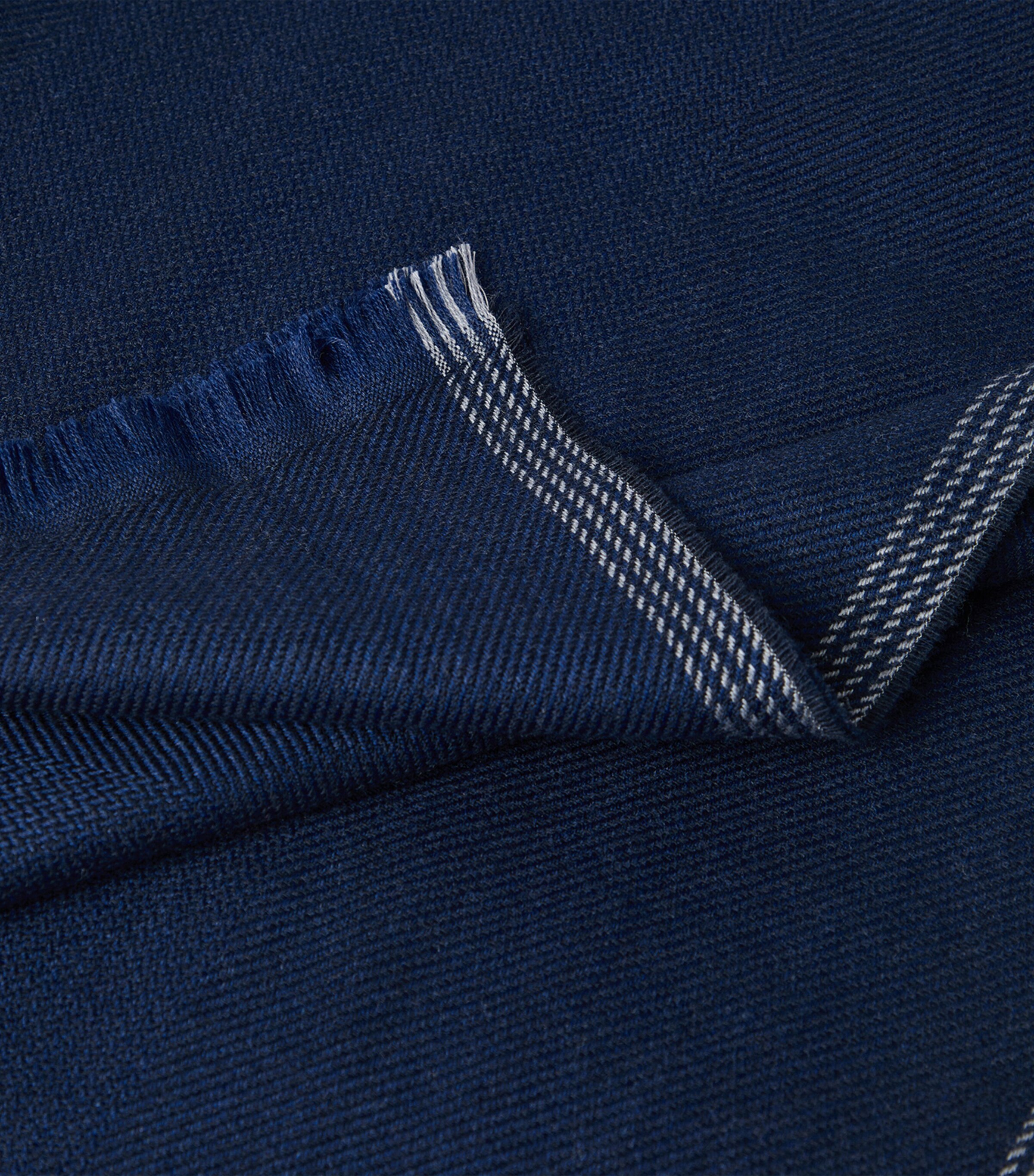 Wool-Cashmere Diagonal Scarf CL616 Image 4