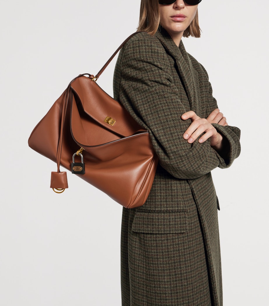 Medium Leather Rodeo Shoulder Bag 2237 Image 3