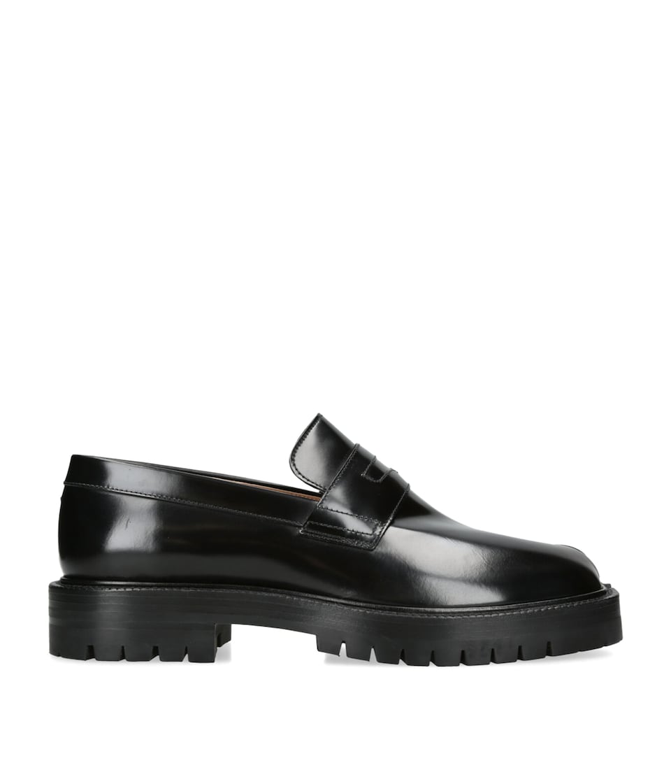 Leather Tabi County Loafers