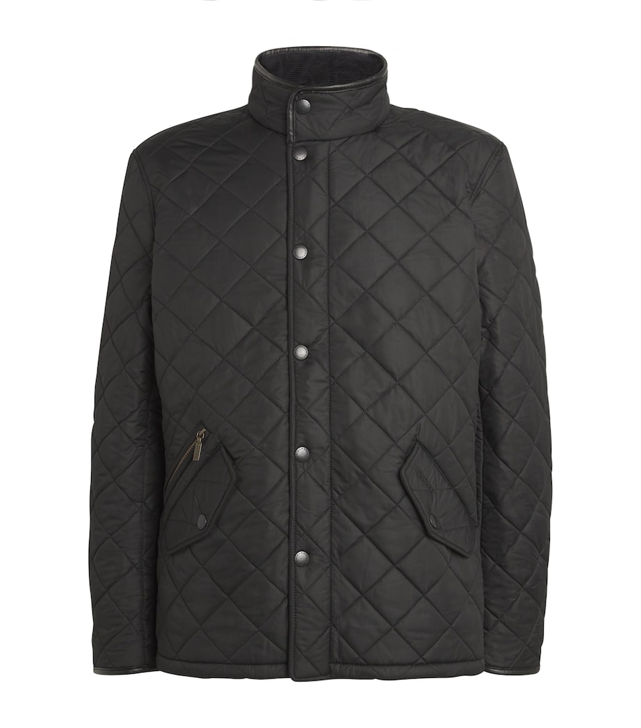 Quilted Powell Jacket BLACK Image 1