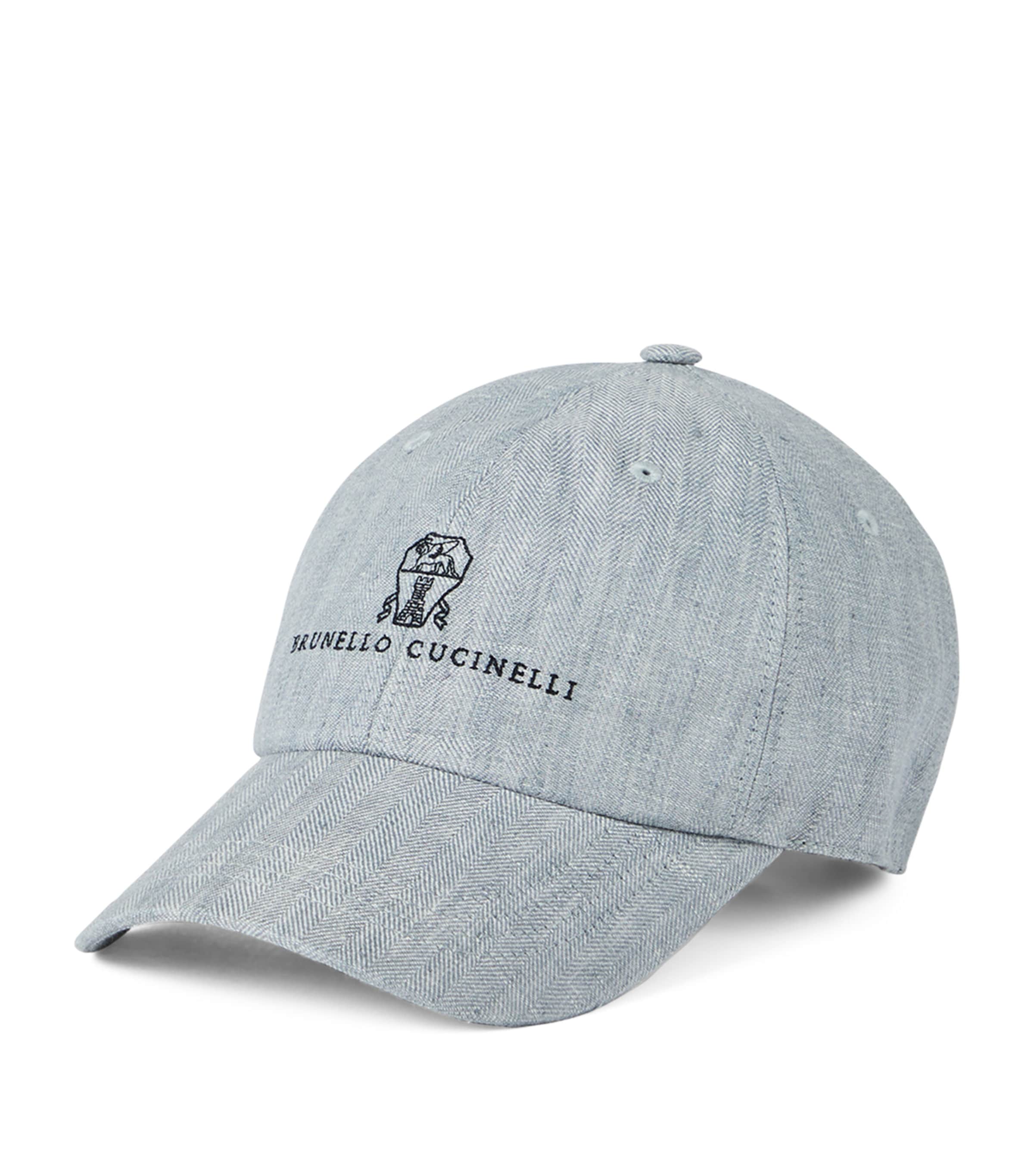 Brunello Cucinelli Cap In Grey