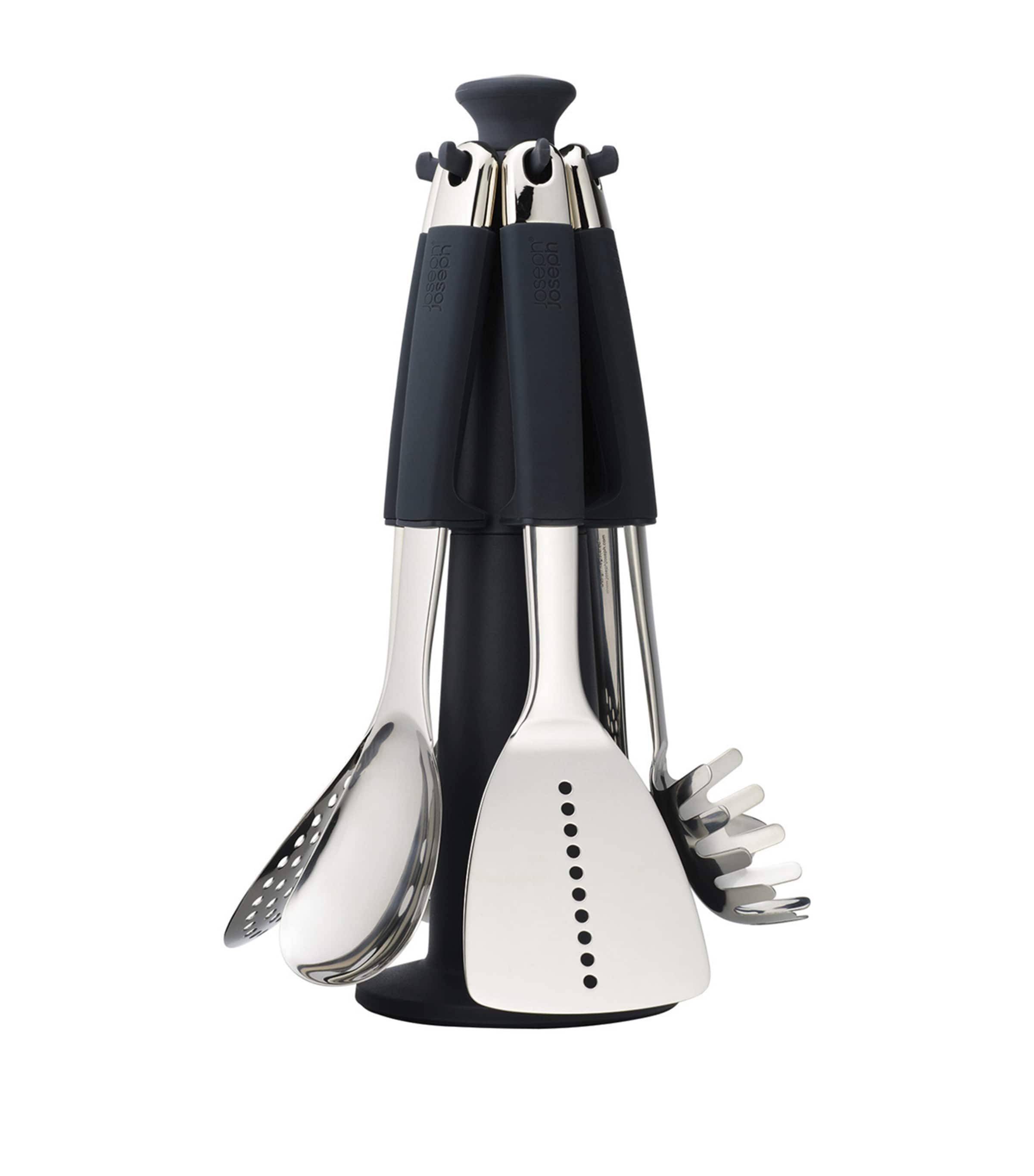 Joseph Joseph Elevate Steel Carousel 6-piece Utensil Set In Steel