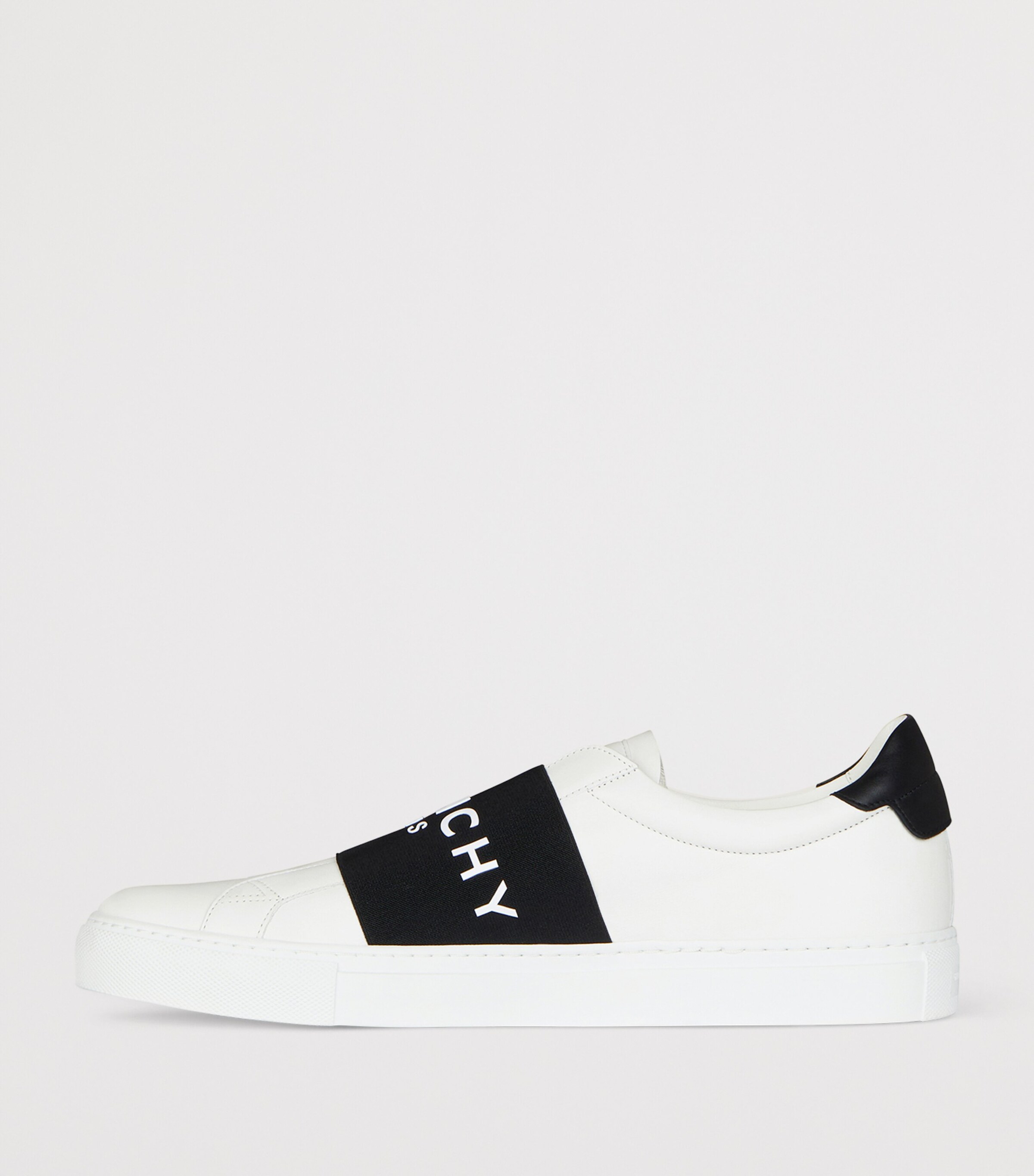 Givenchy Leather Low-Top Sneakers White/black Image 4