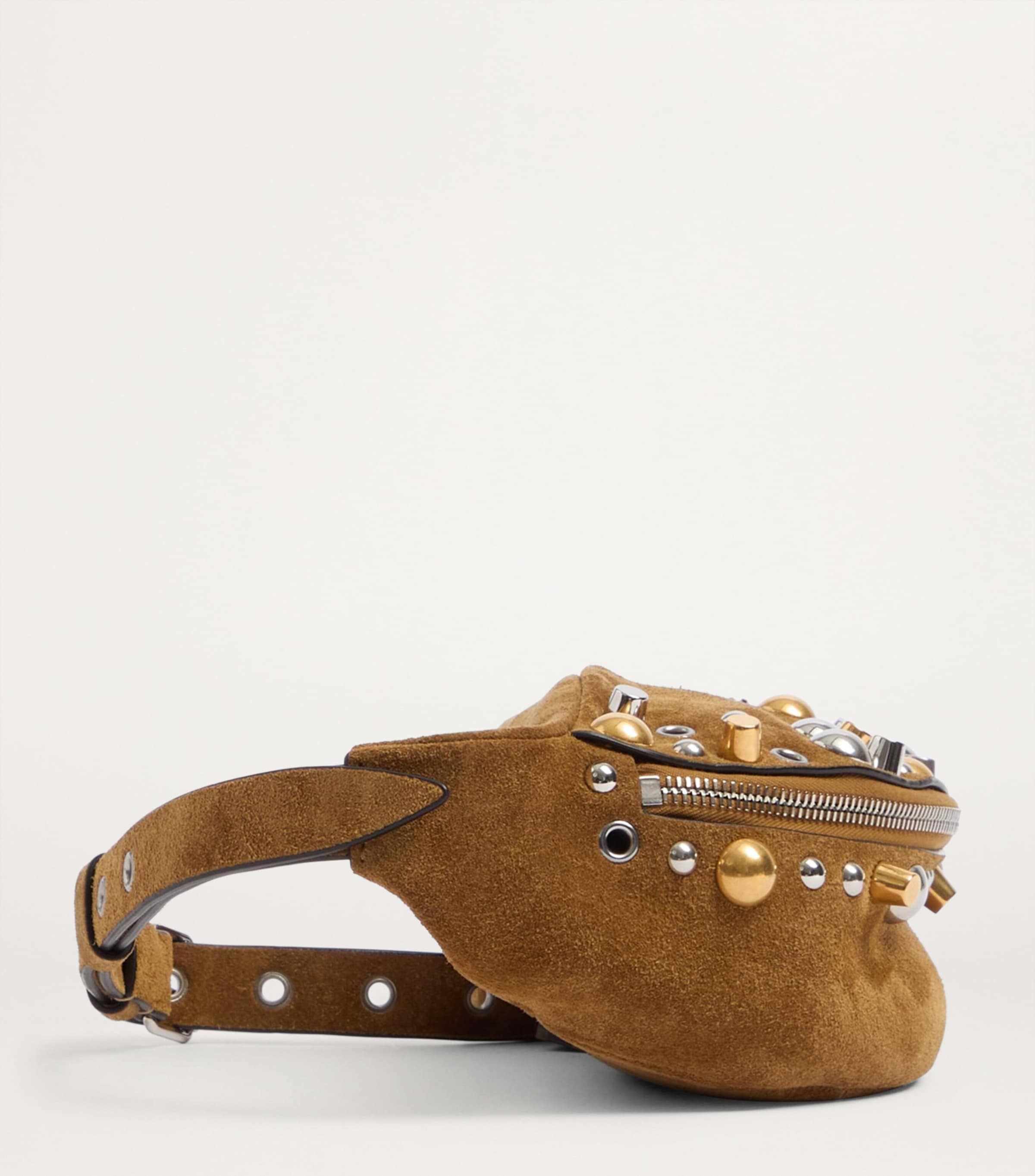 Valentino Garavani Suede Nellcote Belt Bag | Harrods UK