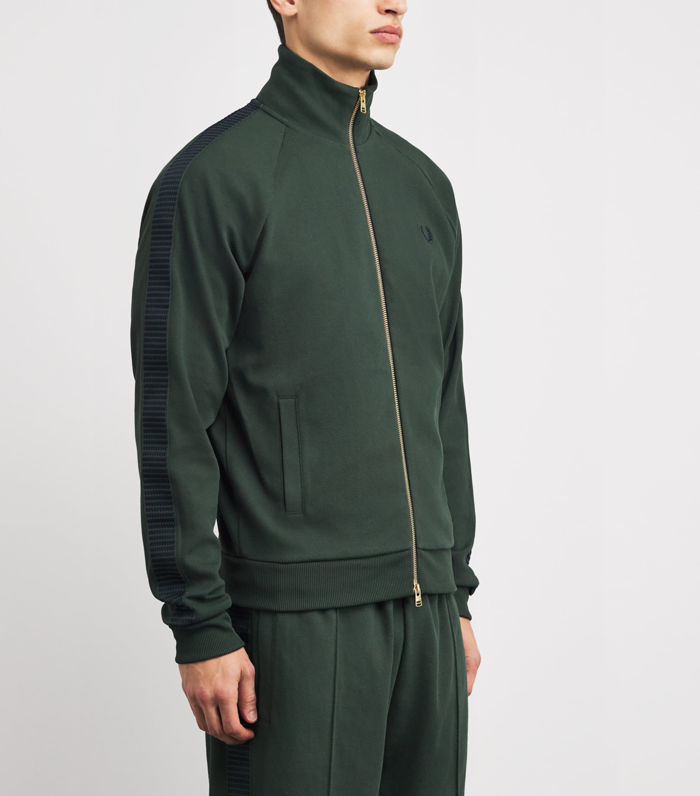 Mesh Tape Track Jacket X89 COURT GREEN Image 3