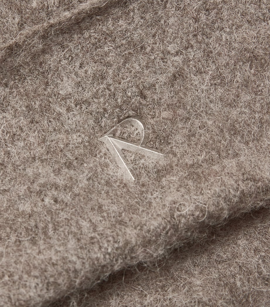 Brushed Logo Beanie NERO Image 3