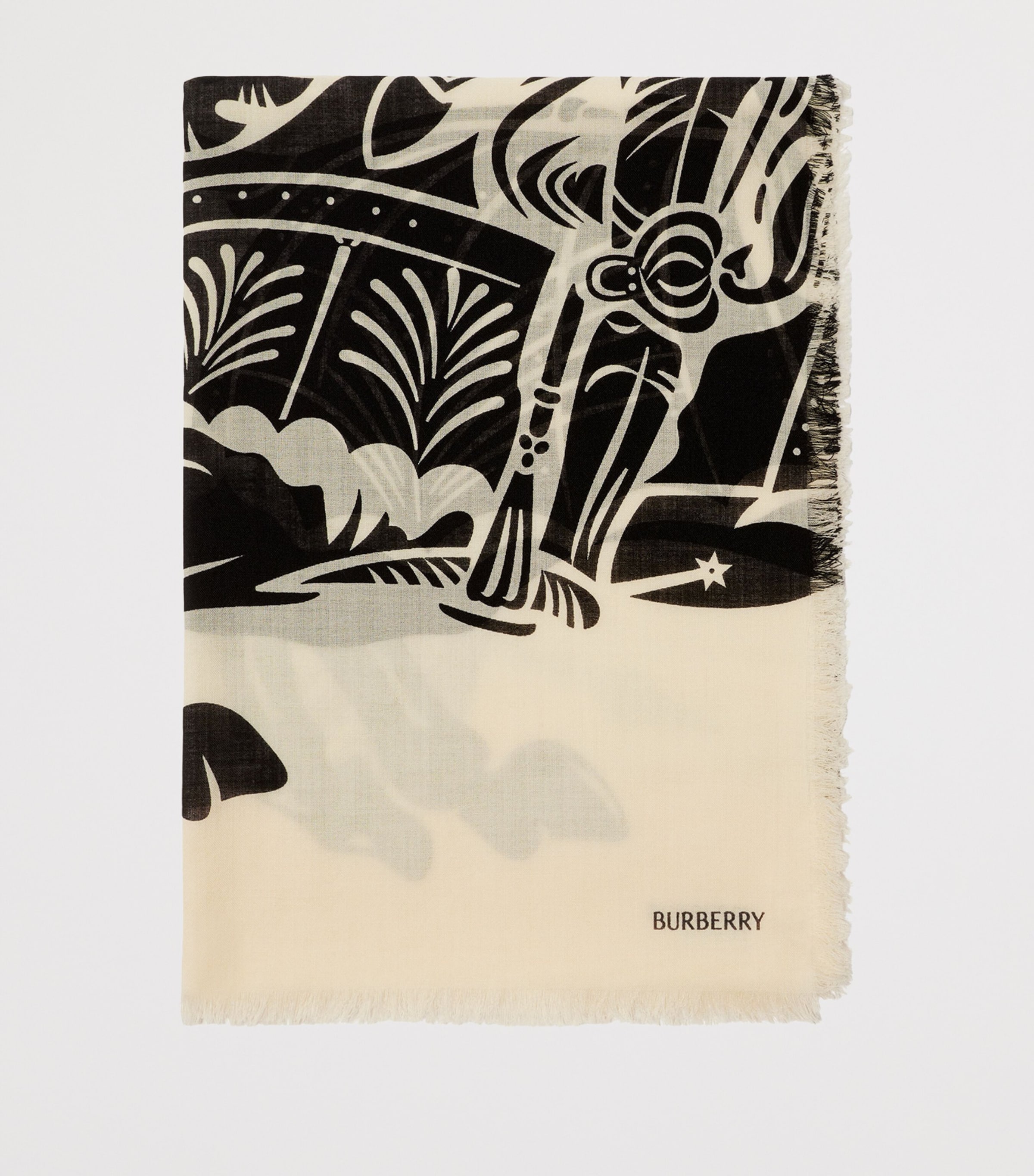 Wool Wide EKD Scarf CALICO Image 2