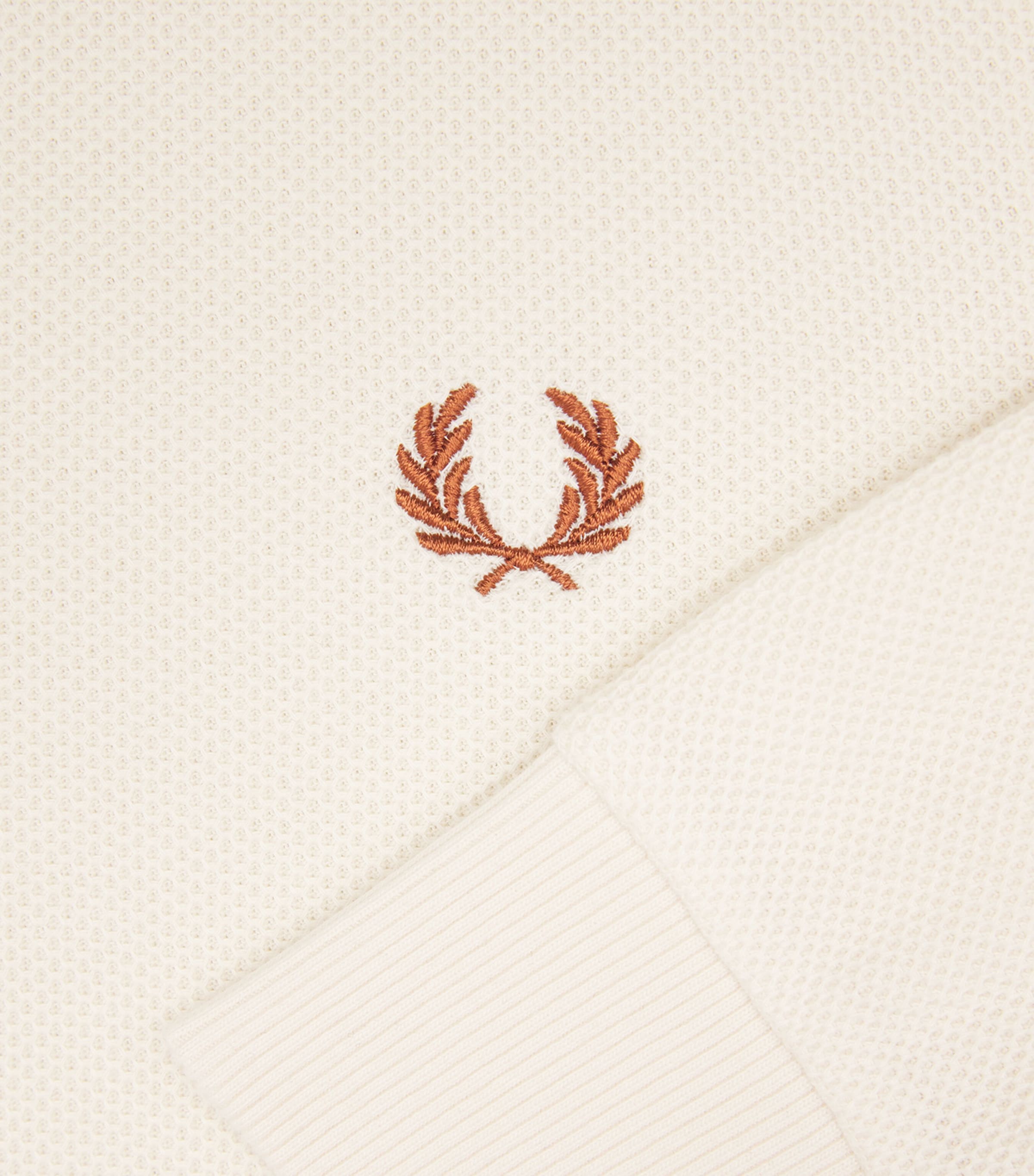 Cotton Logo Polo Shirt 560-ECRU Image 5