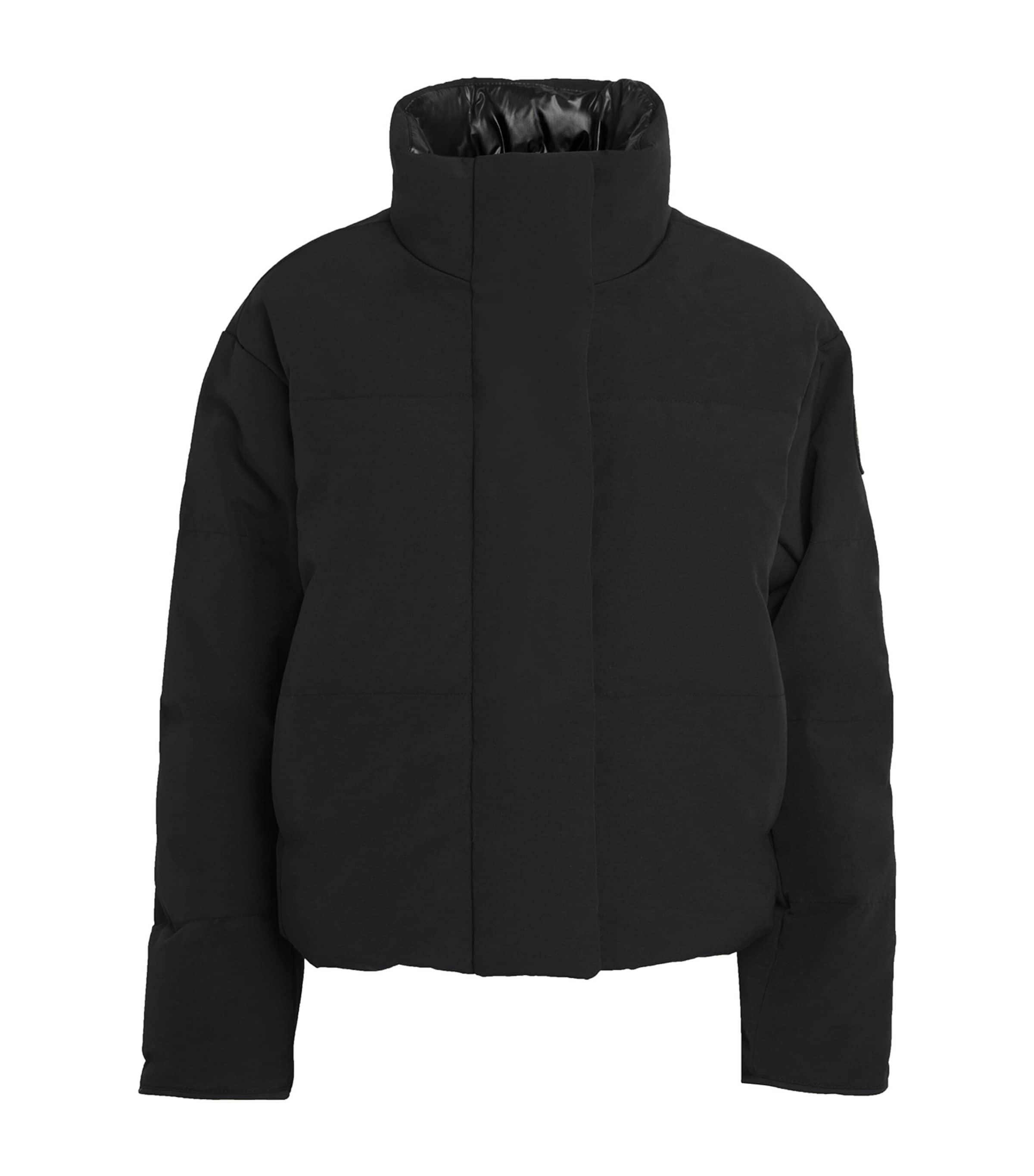 Canada Goose Grandview Cropped Jacket In Black