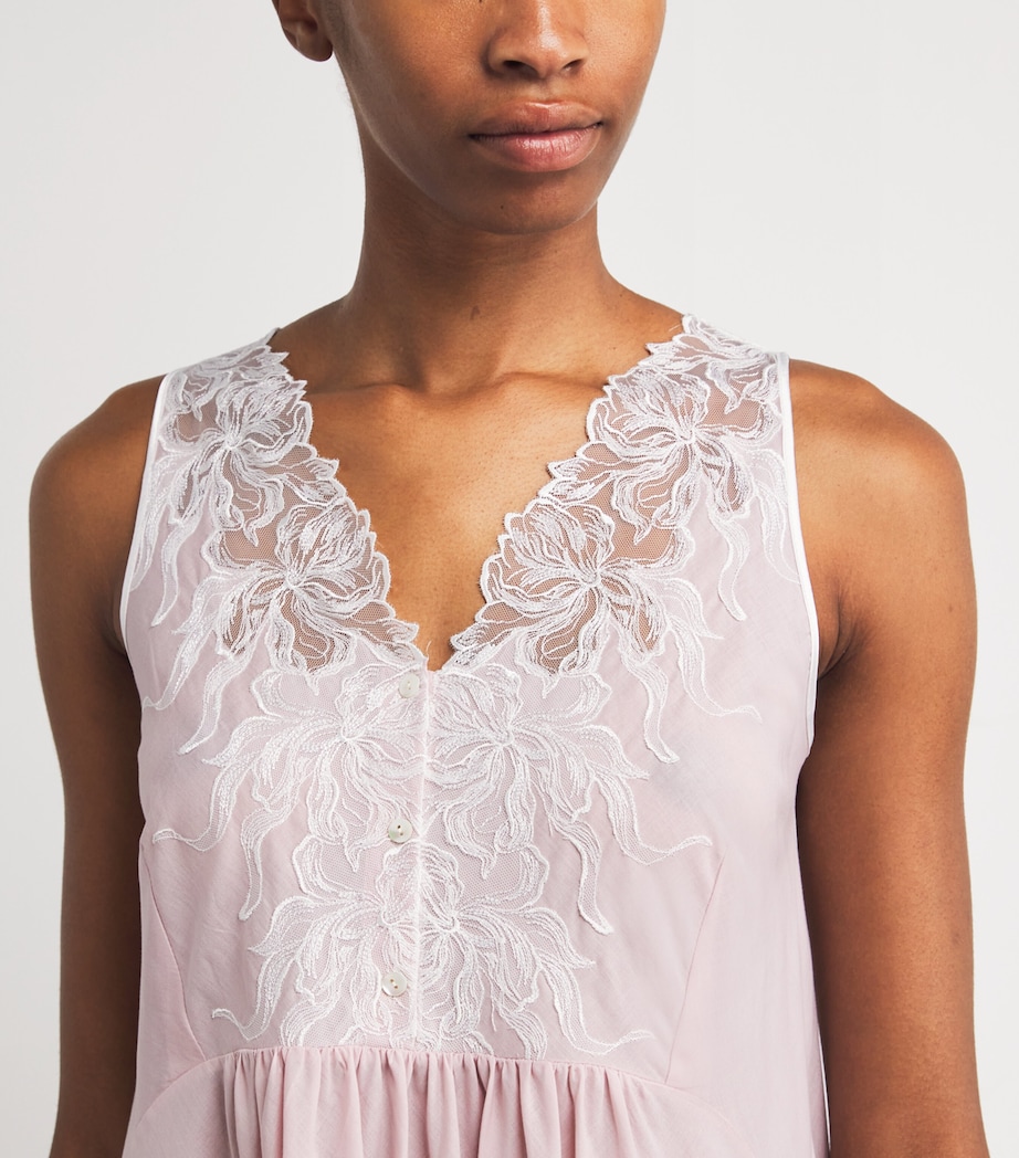 Cotton Clariss Nightdress POWDER Image 4