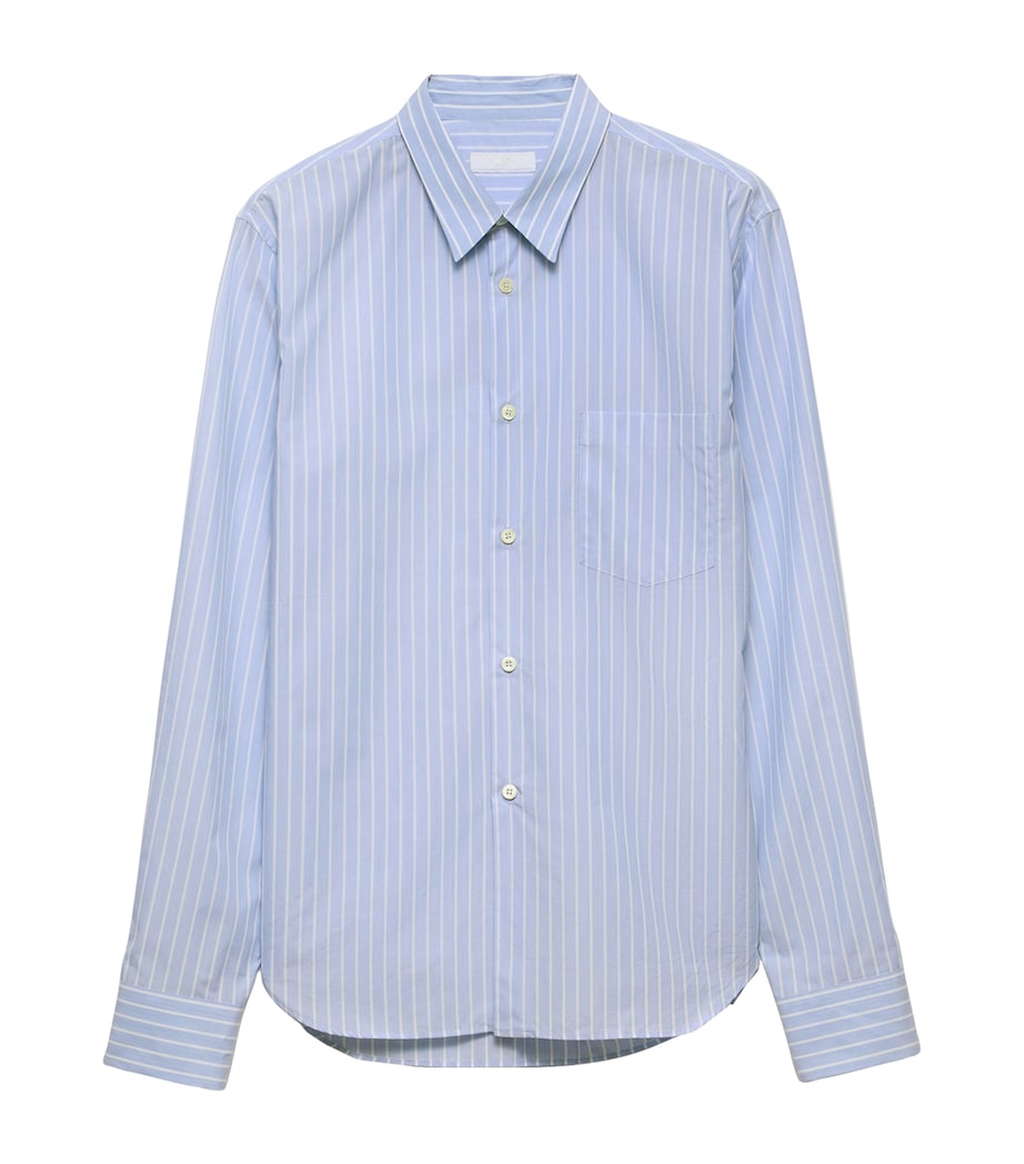 Prada Mens Cotton Stripe Shirt Image 1