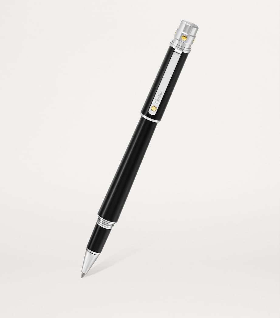 Santos de Cartier Rollerball Pen BLACK Image 3