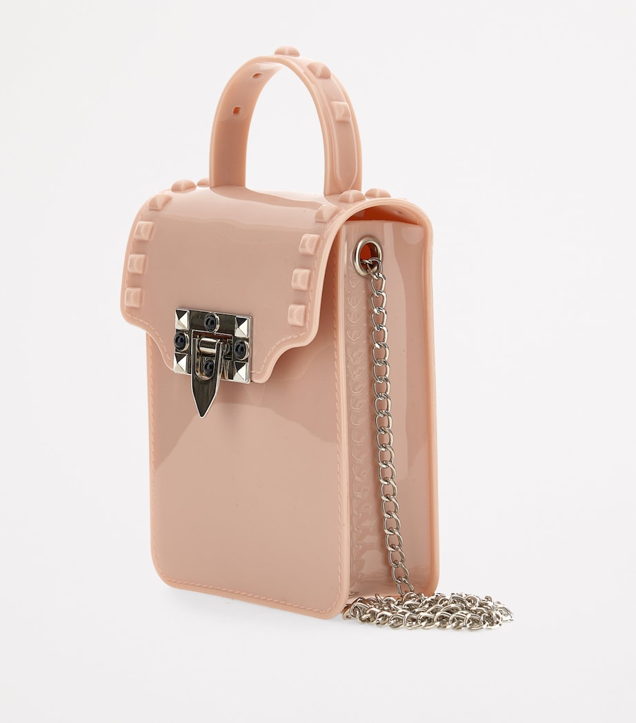 Faux Patent Leather Top-Handle Bag ROSA FAIRYTALE Image 3