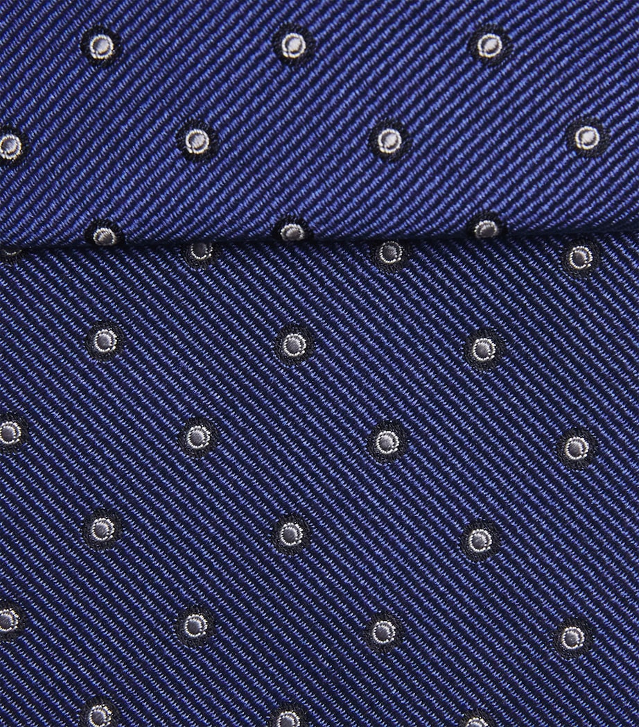 Isaia Silk Jacquard Tie Image 3