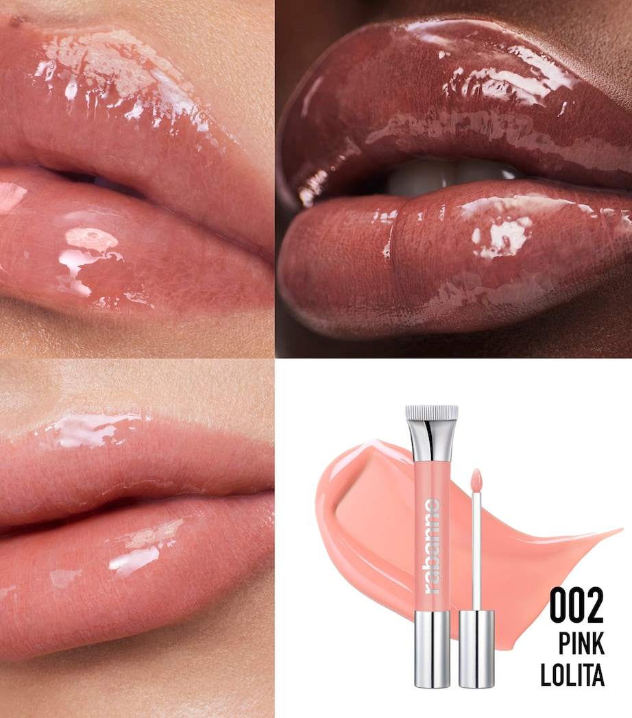 Rabanne Glowies Lip Gloss Pink Lolita Image 3