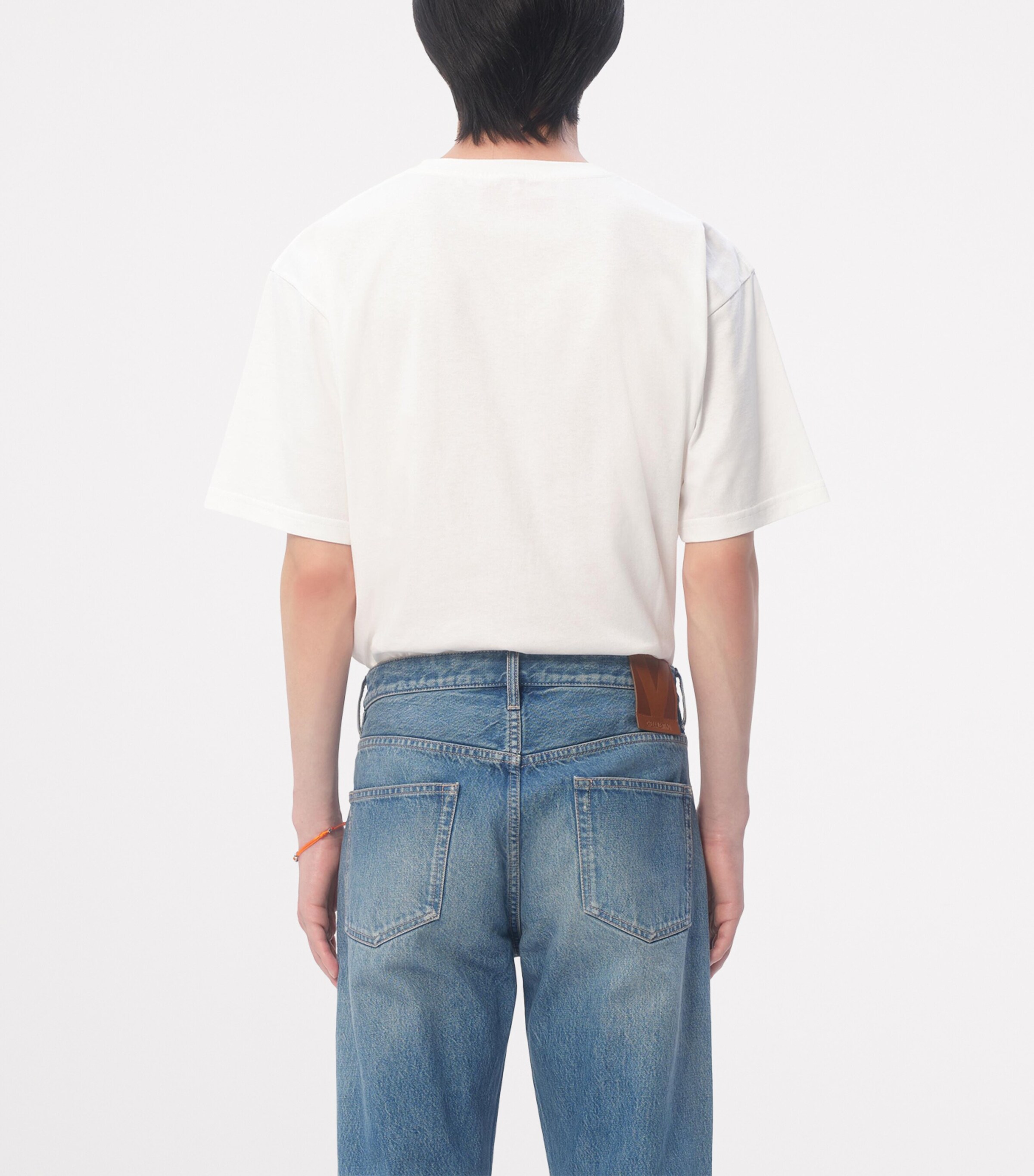 Valentino Garavani Mens Cotton Chez Valentino T-Shirt Image 4