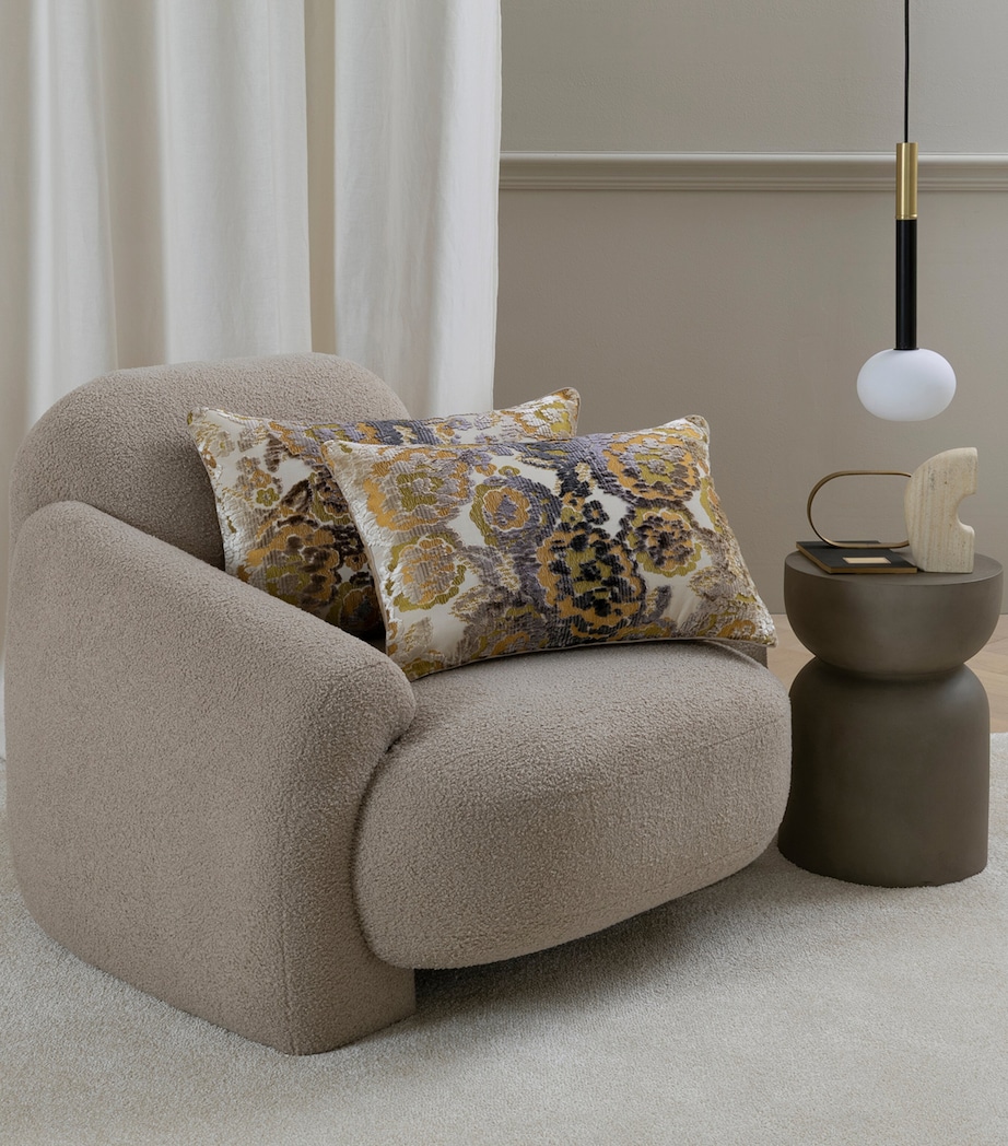 Frette Collector Decorative Cushion (40cm x 60cm) Amber Glow Image 2