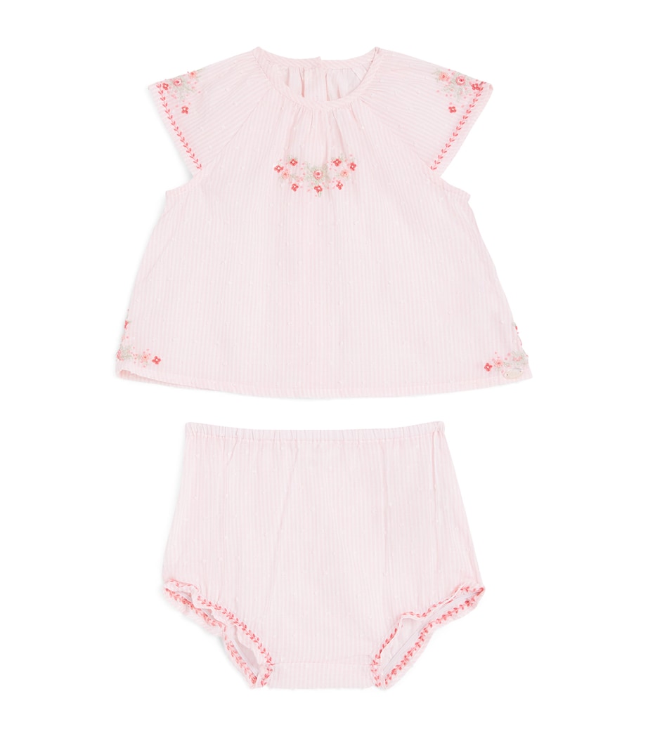 Cotton Top and Bloomers Set (Newborn-2 Years) ROSE P�LE Image 1