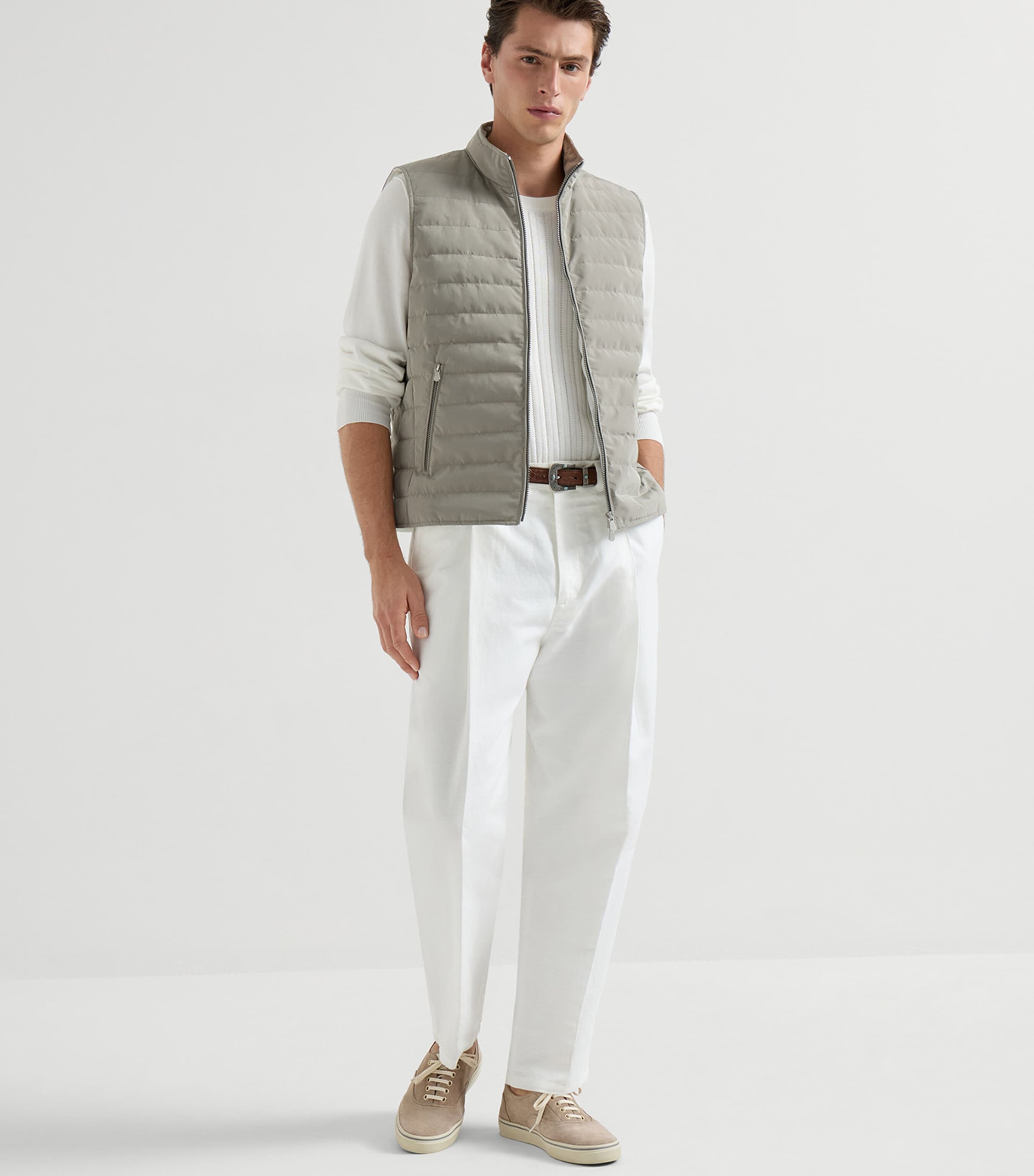 Bonded Nylon Down Gilet CFA27 Image 5