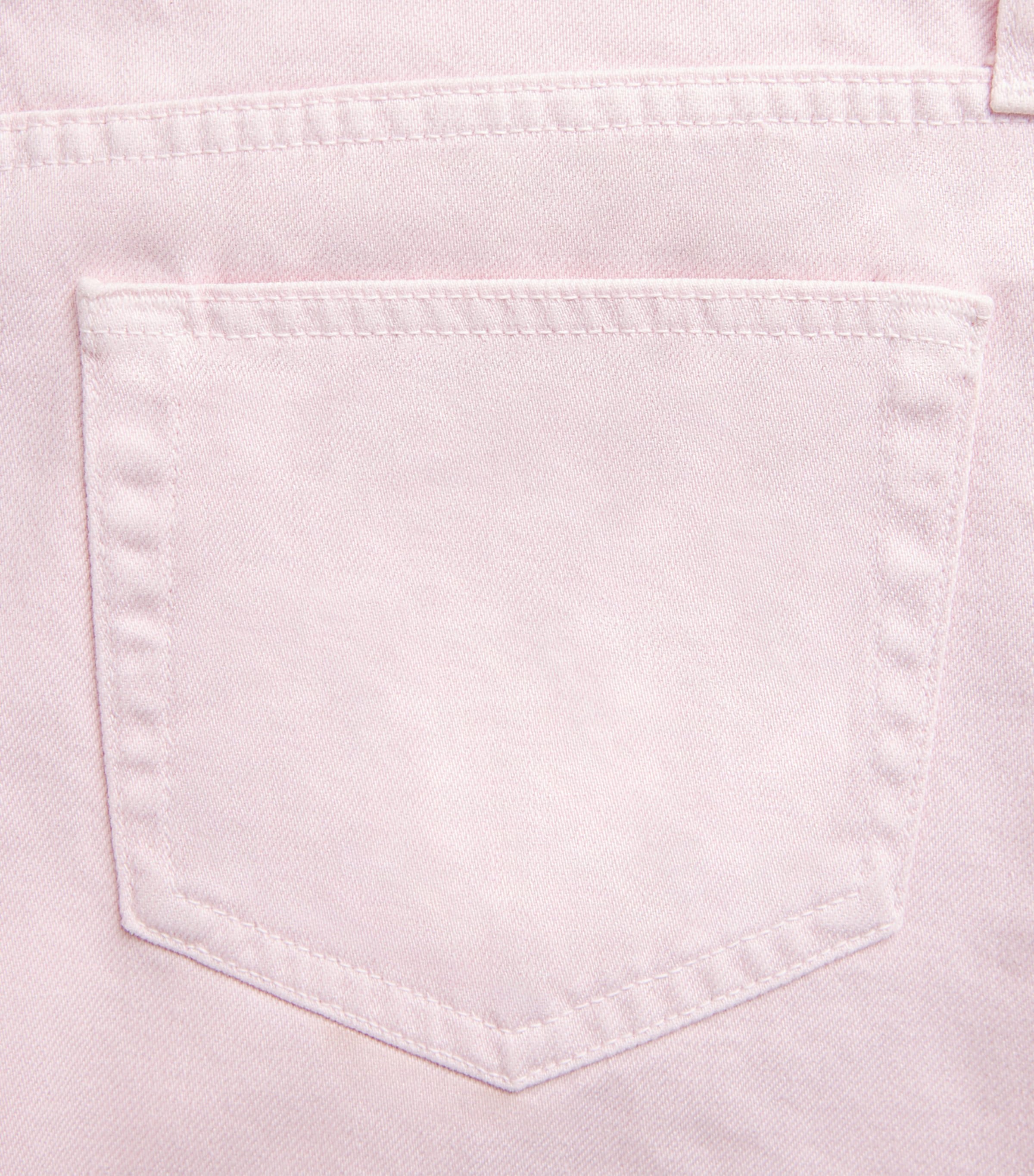 L'Agence Womens High-Rise Beck Denim Shorts Ilds Icy Lilac Dest Image 2