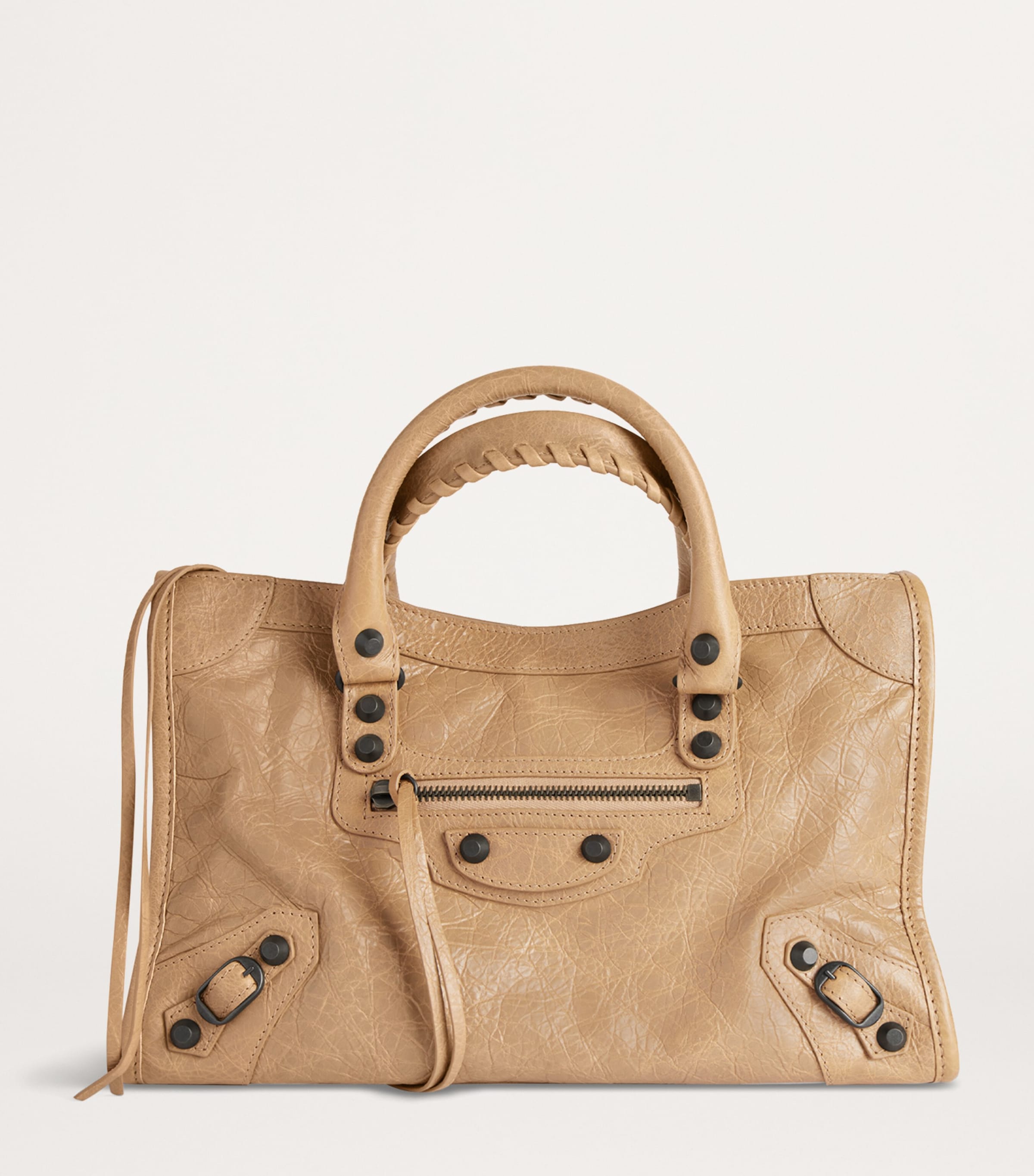 Balenciaga Small Leather Le City Top-Handle Bag Image 2