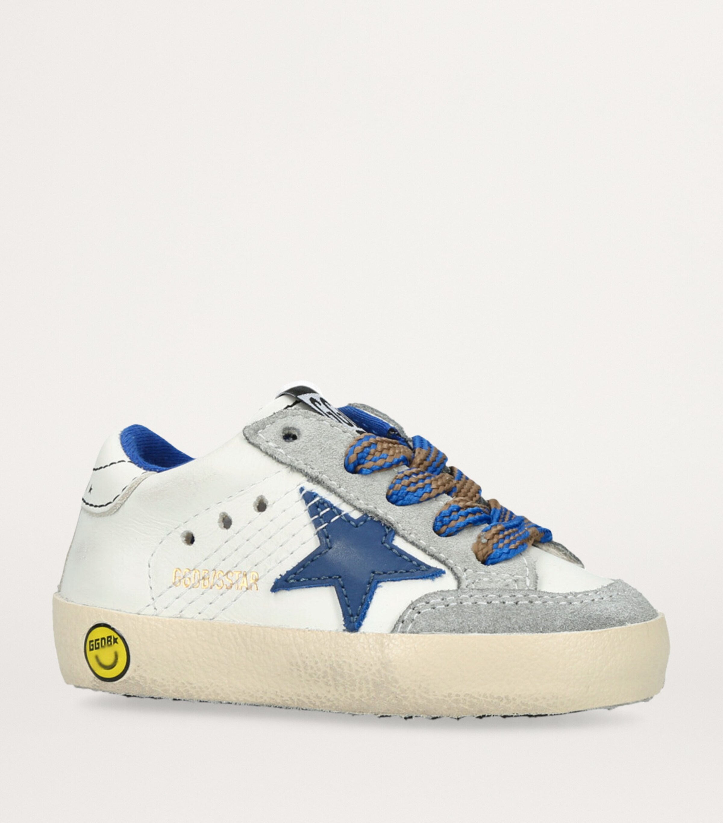 Golden Goose White Leather Super Star Sneakers | Harrods US