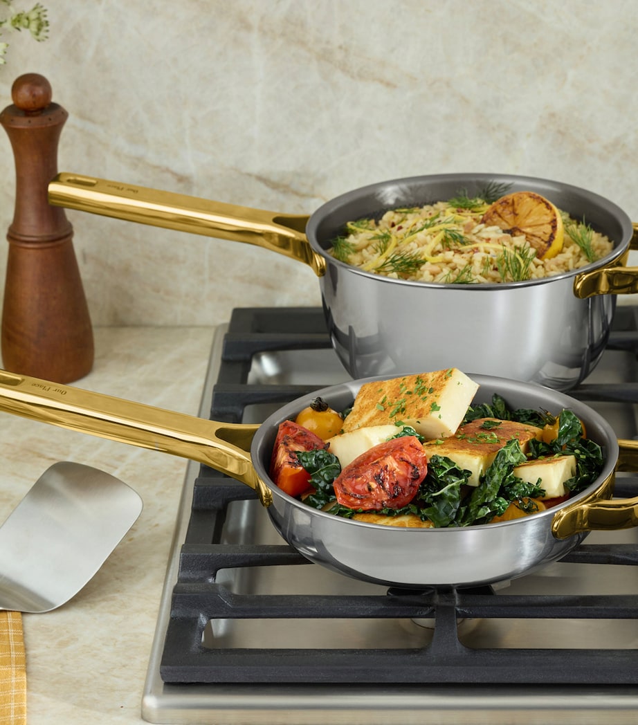 OUR PLACE Titanium Pro Cookware Set Gold Image 4