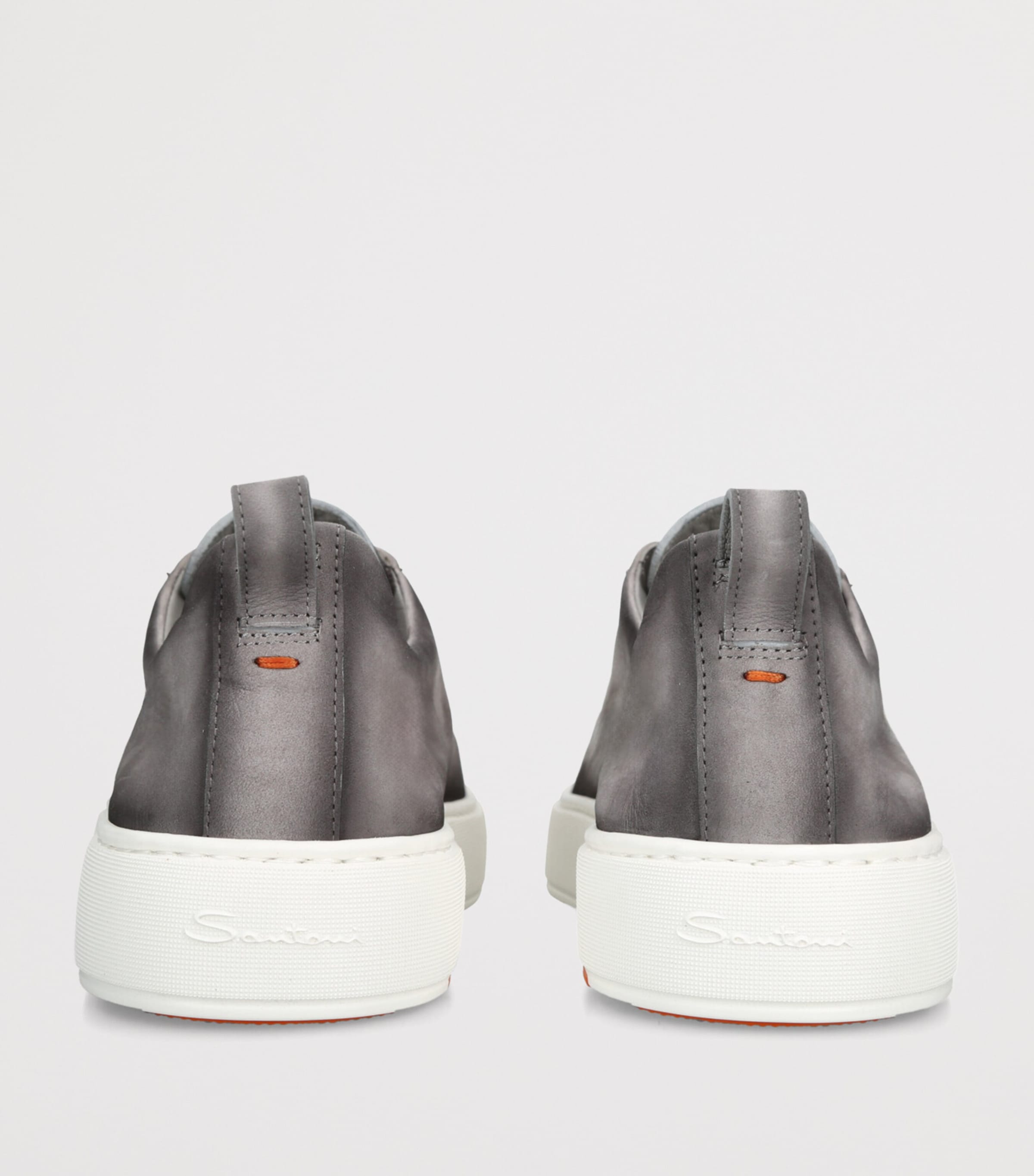 Nubuck Leather Clean Icon Sneakers GREY/OTHER Image 2