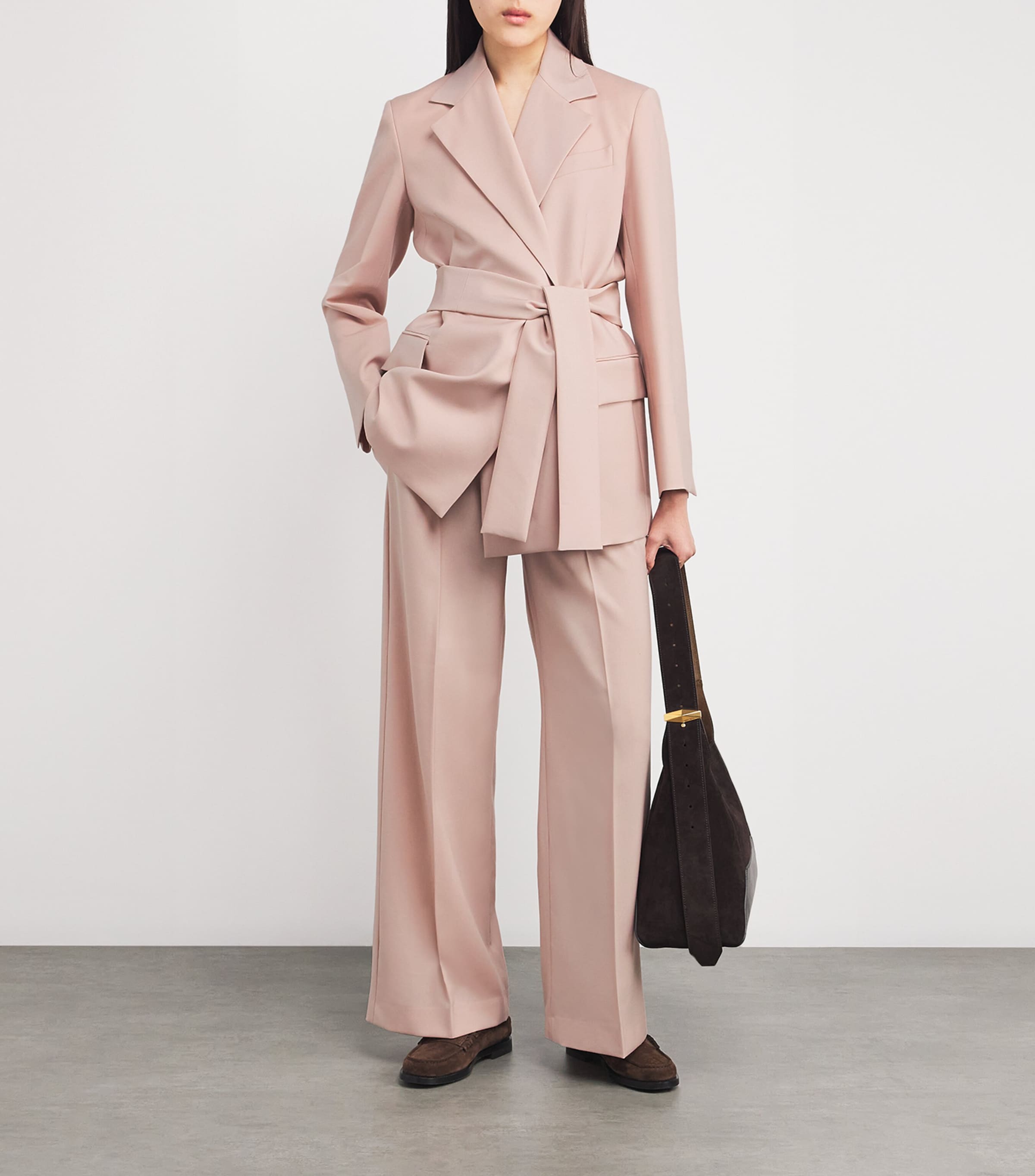 Weekend Max Mara Virgin Wool Belted Blazer | Harrods US