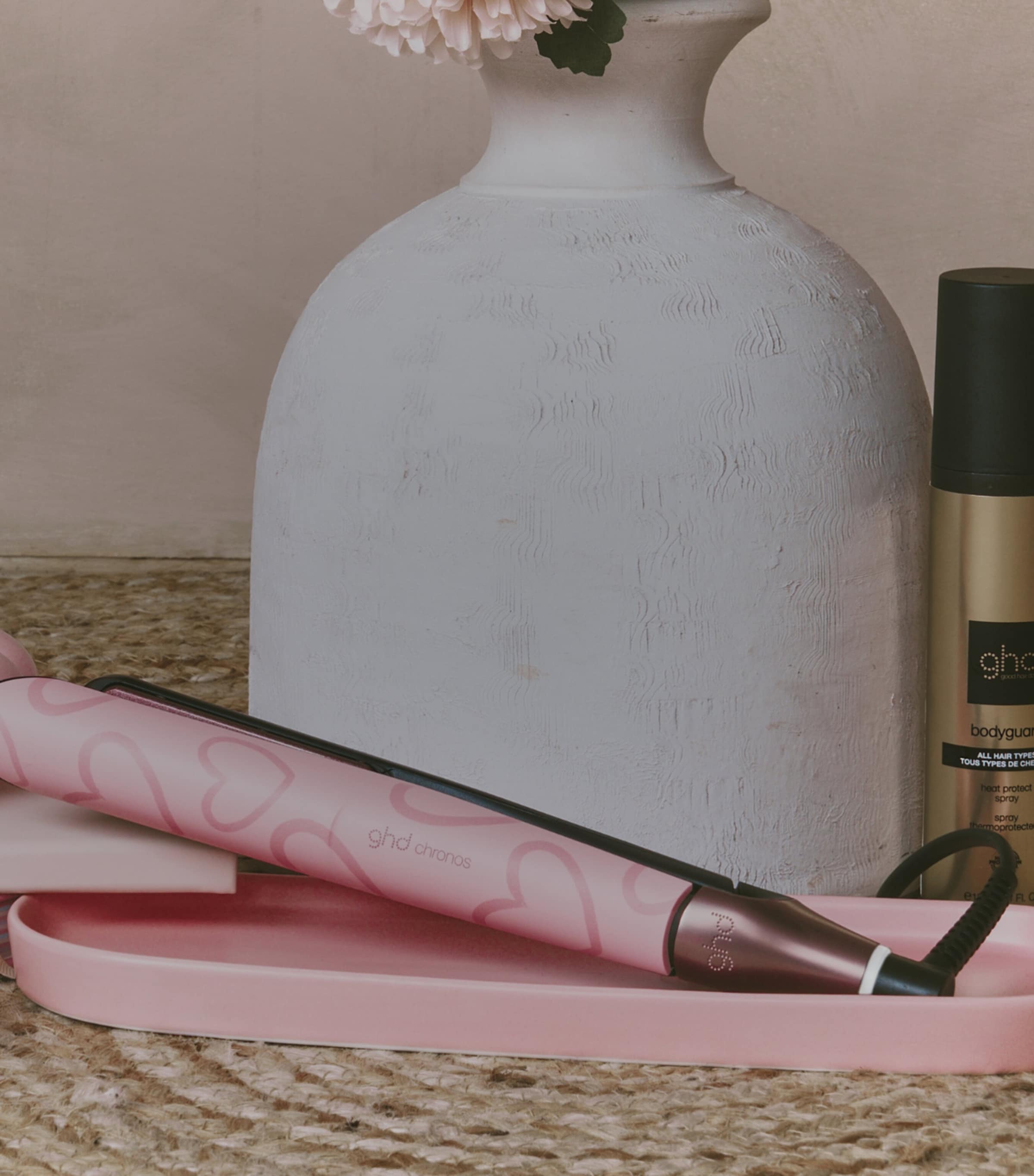 ghd Pink Collection Chronos Hair Straightener Pink Image 7