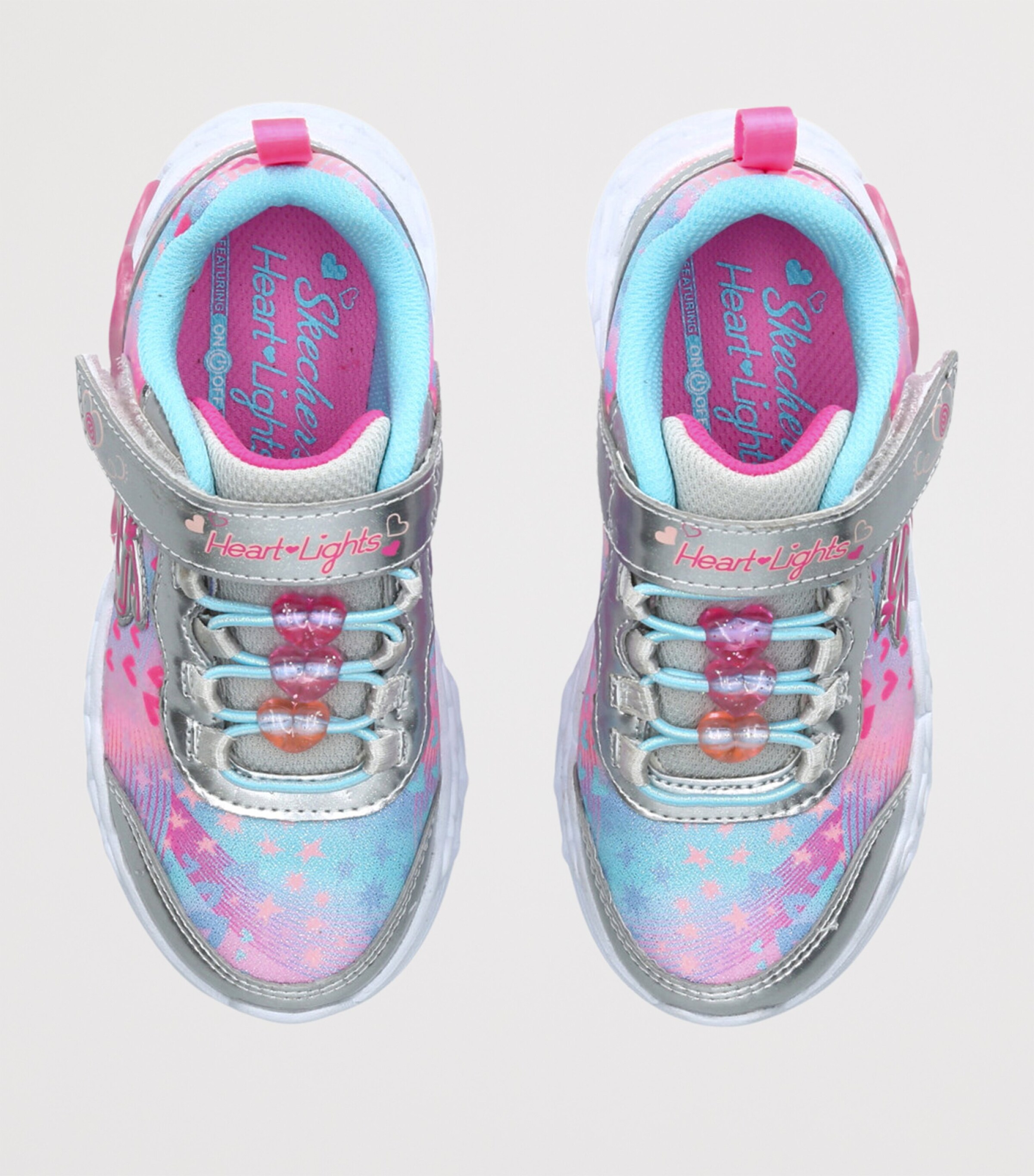 Skechers Infinite Hearts Sneakers Silver Com Image 4