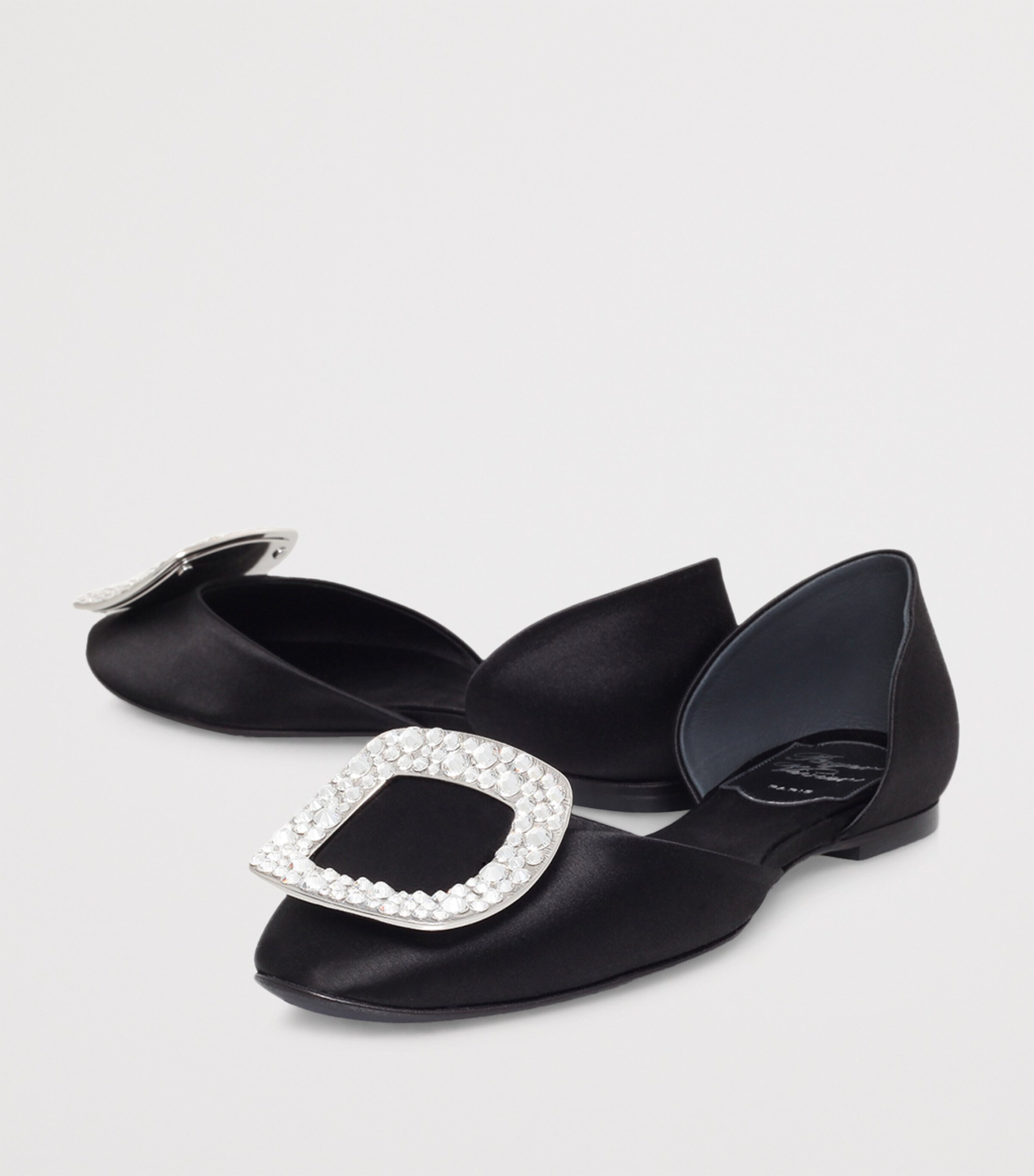 Chips Strass Ballerina Flats BLACK Image 3