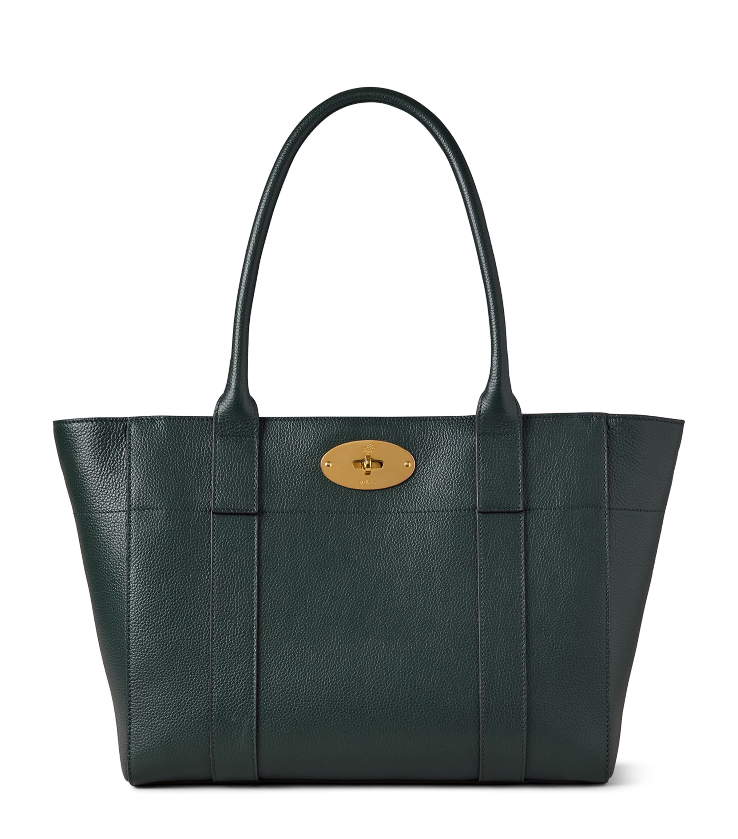 Mulberry Leather Bayswater 9 to 5 Tote Bag Mulberry Green Image 1