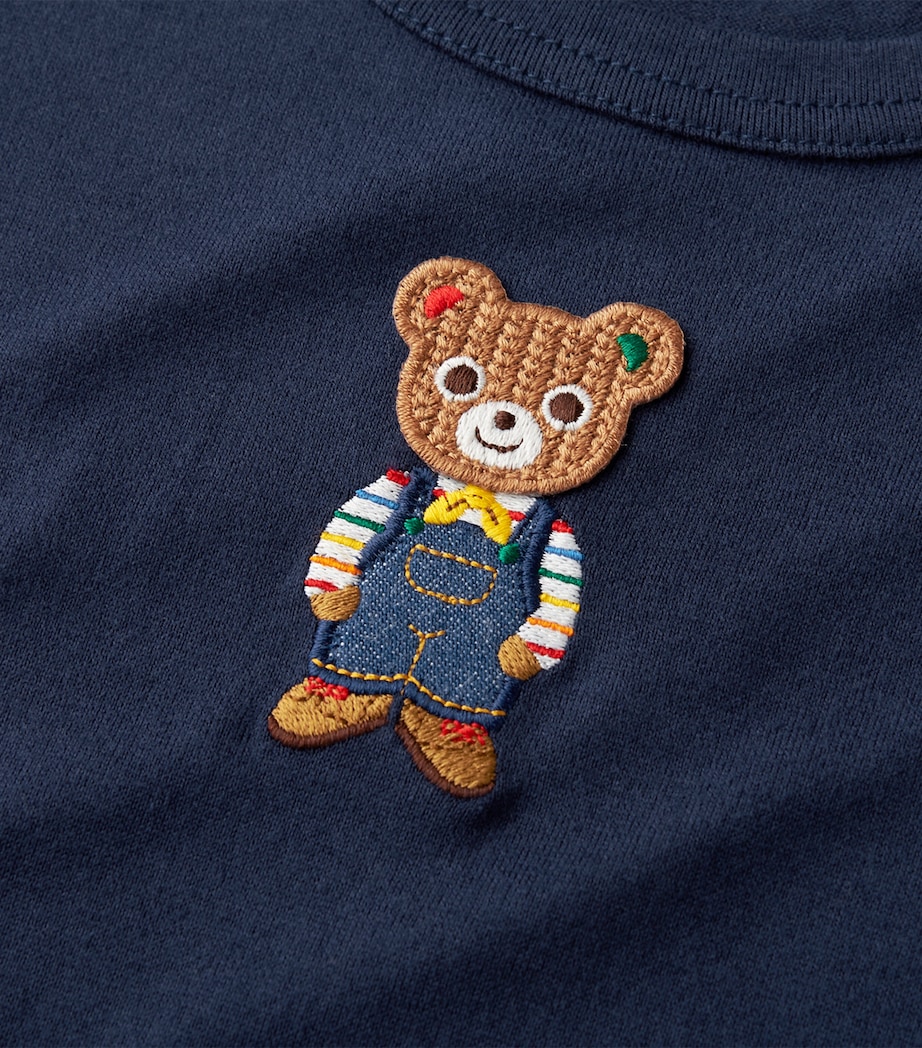 Embroidered Bear T-Shirt (2-5 Years) 3 Image 4