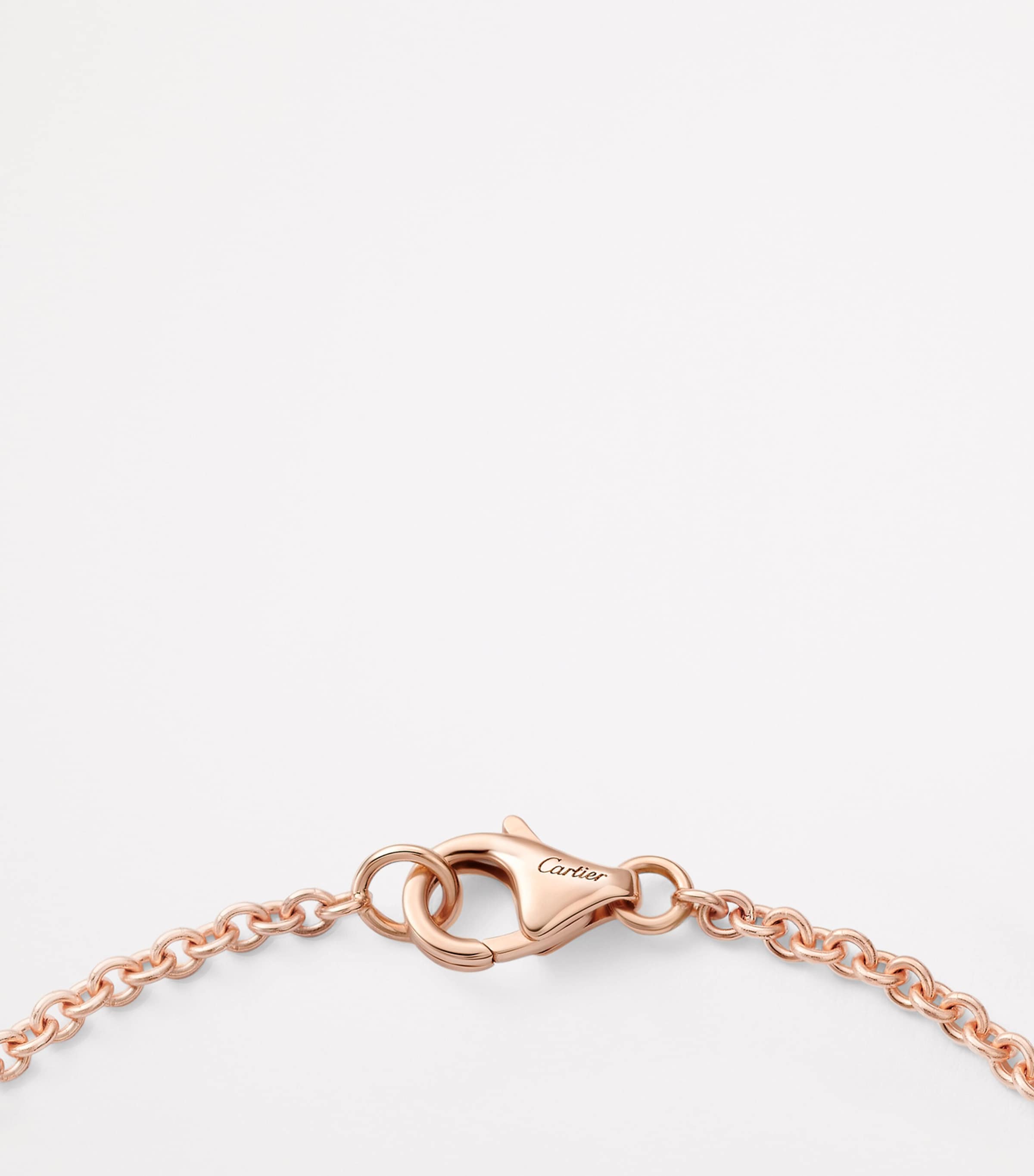 Cartier Rose Gold LOVE Chain Bracelet Rose Gold Image 2