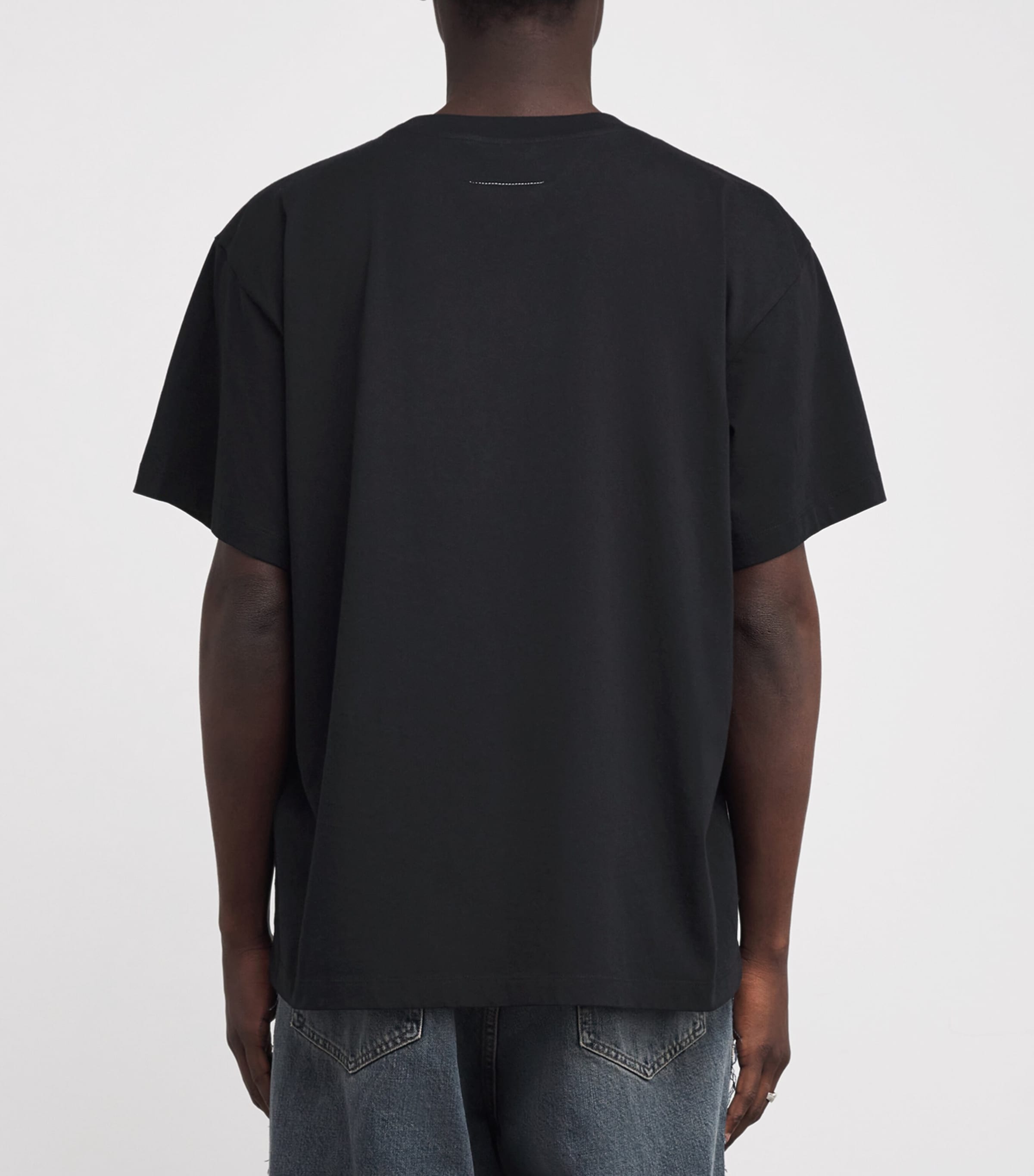 Cotton Numeric Tab T-Shirt 900 Image 4