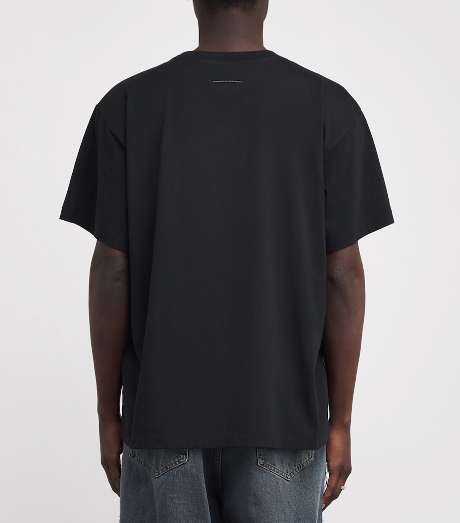 Cotton Numeric Tab T-Shirt 900 Image 4