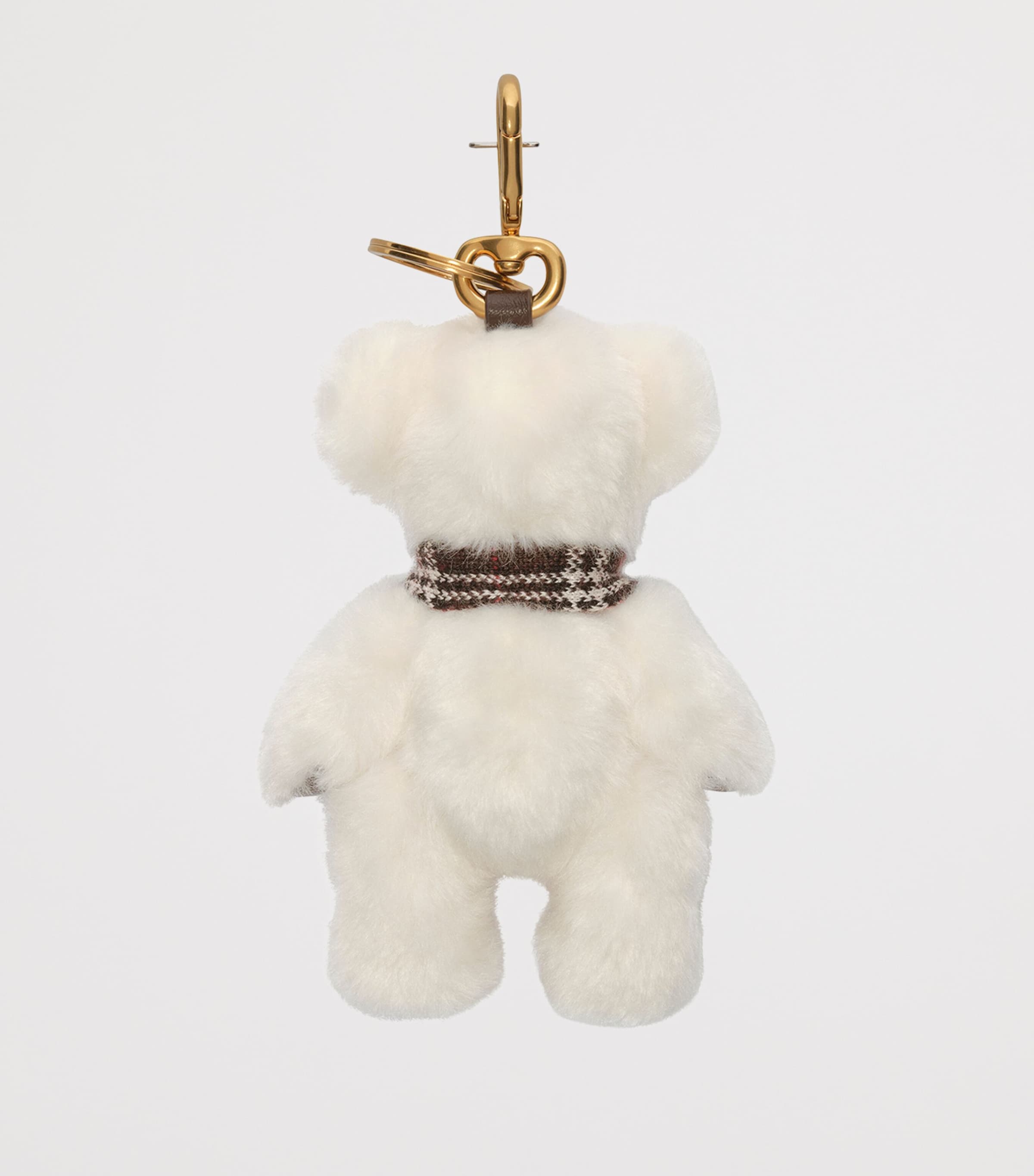 Burberry Thomas Bear Bag Charm Chocolate Brown Image 3
