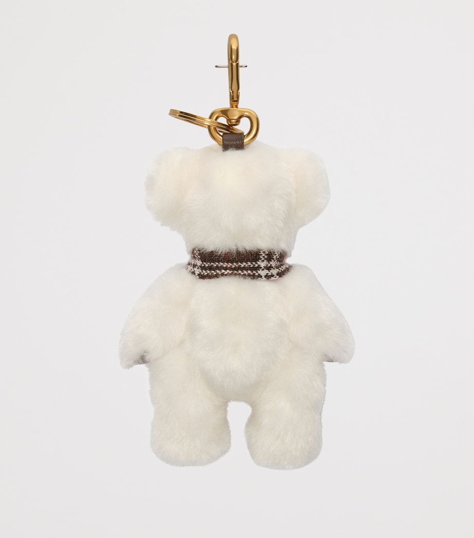 Burberry Thomas Bear Bag Charm Chocolate Brown Image 3
