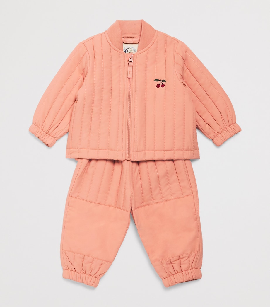 Thermo Evi Jacket and Trousers Set (5-10 Years) S25035CAMEO BROWN Image 3