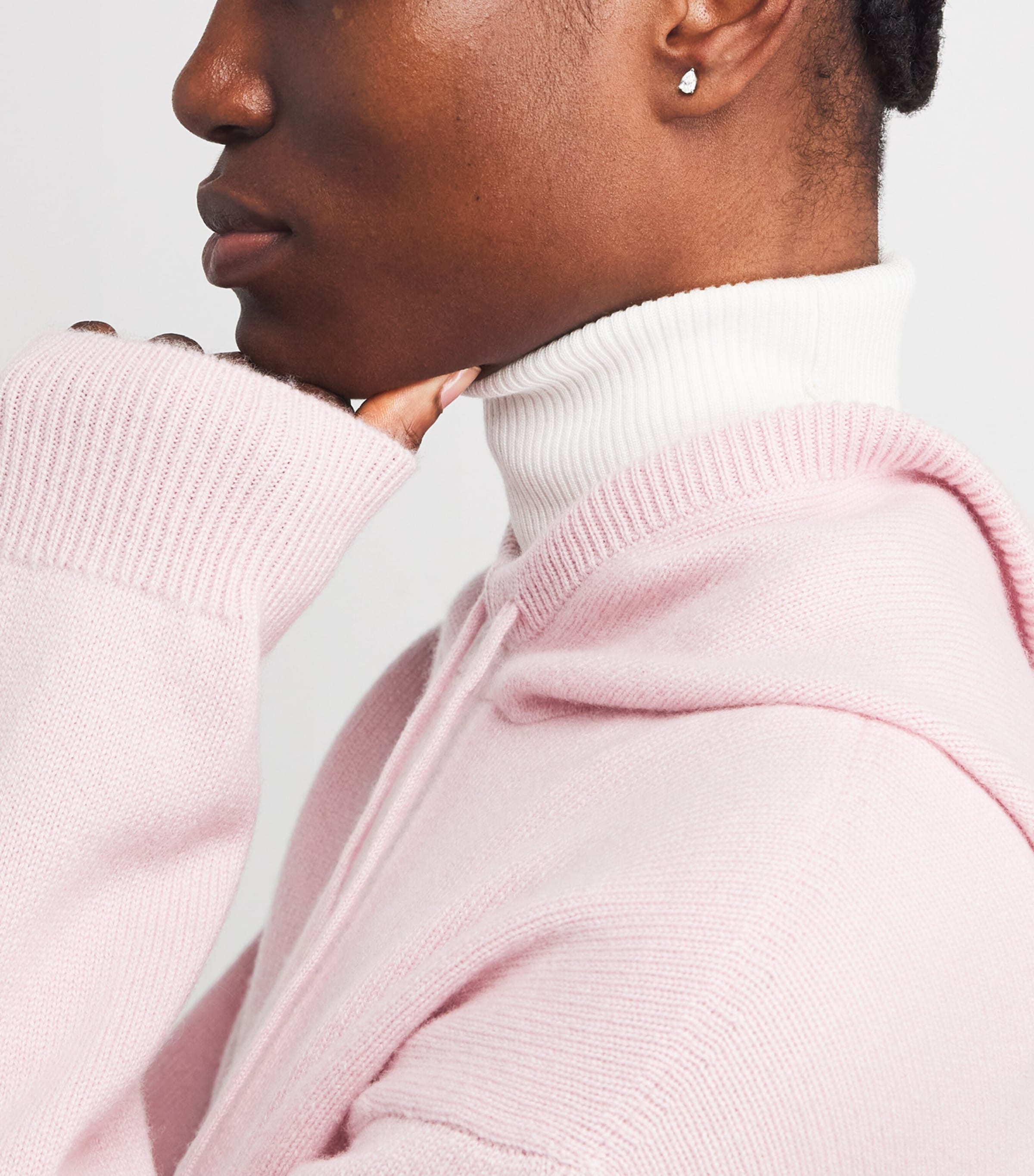 Yellow Gold and Diamond Pear Stud Earrings (0.50ct) YELLOW GOLD Image 2