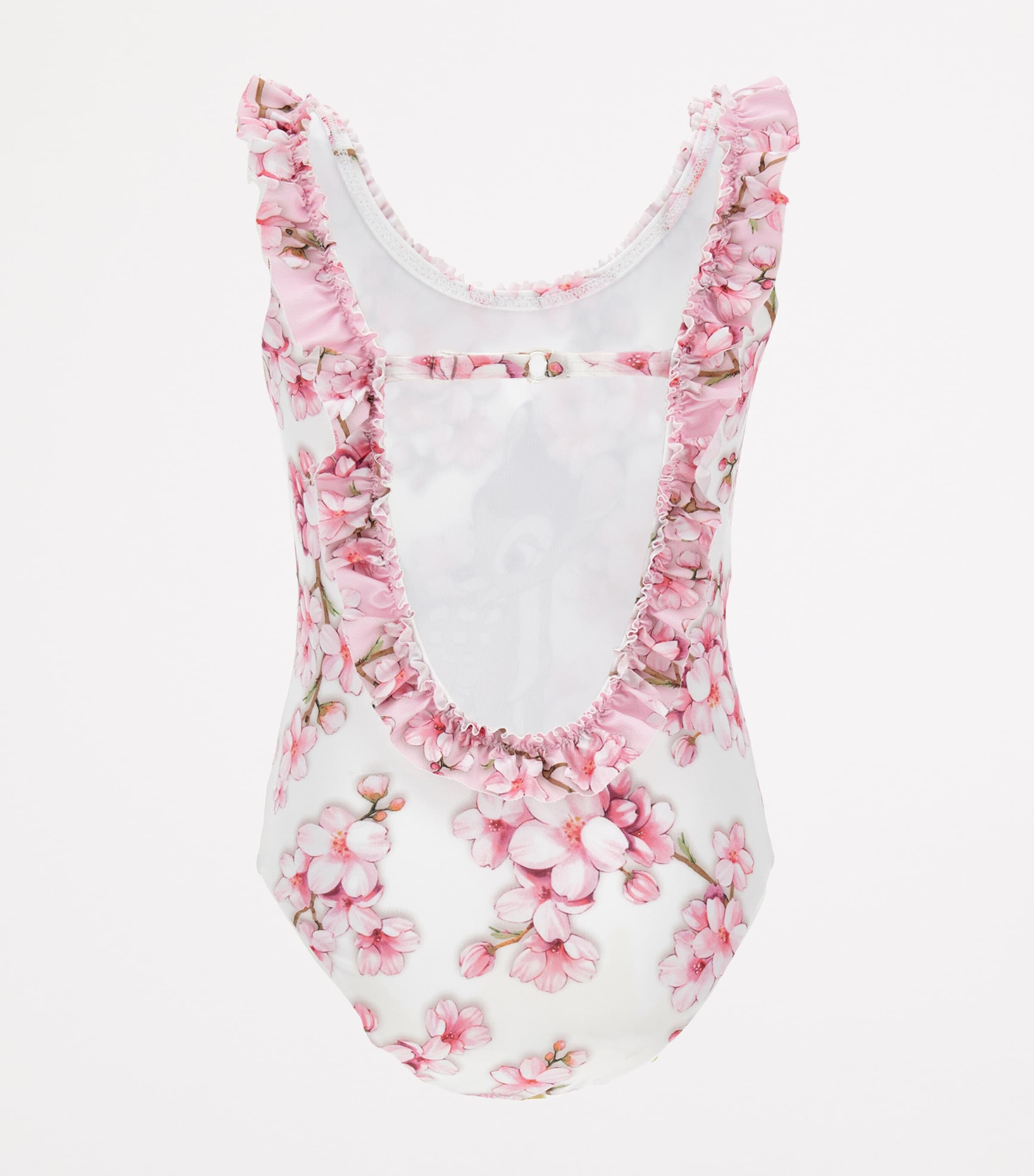 x Disney Bambi Print Swimsuit (4-12 Years) BIANCO Image 2