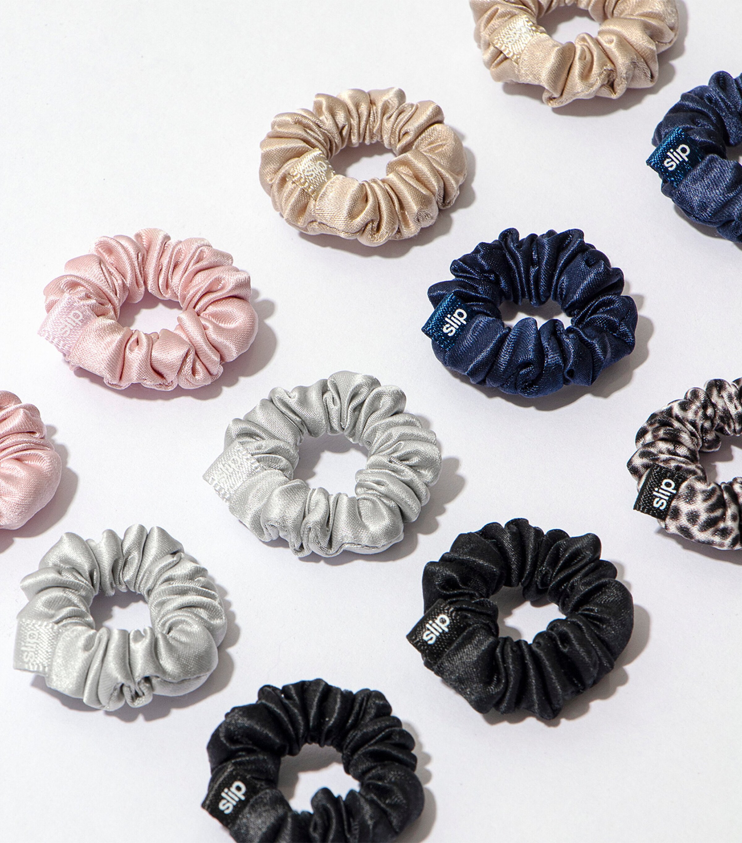 Pure Silk Minnie Scrunchies (Set of 12) CLASSIC Image 8
