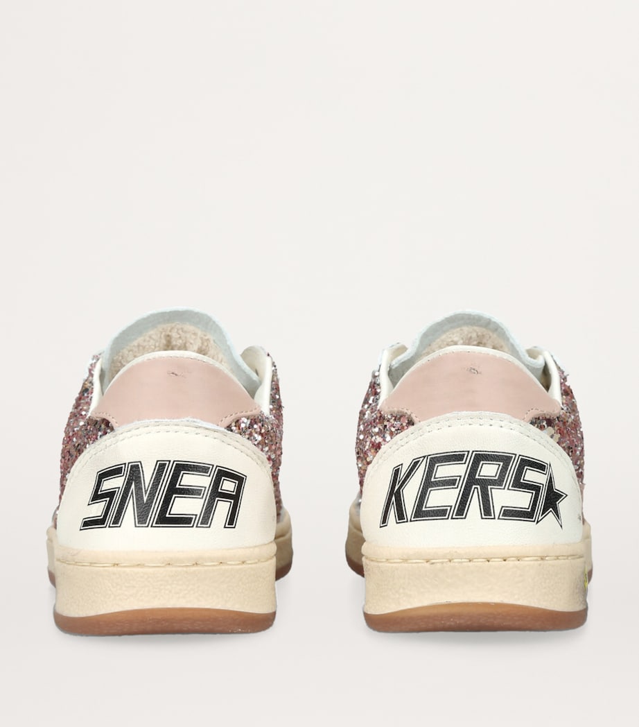 Leather Ball Star Sneakers BRONZE Image 2