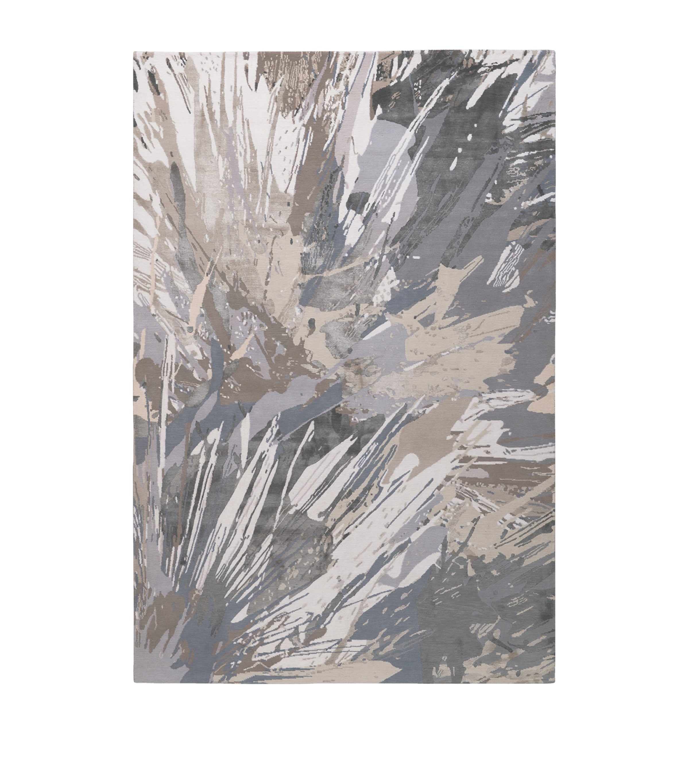 The Rug Company X Mary Katrantzou Splatter Rug In Grey