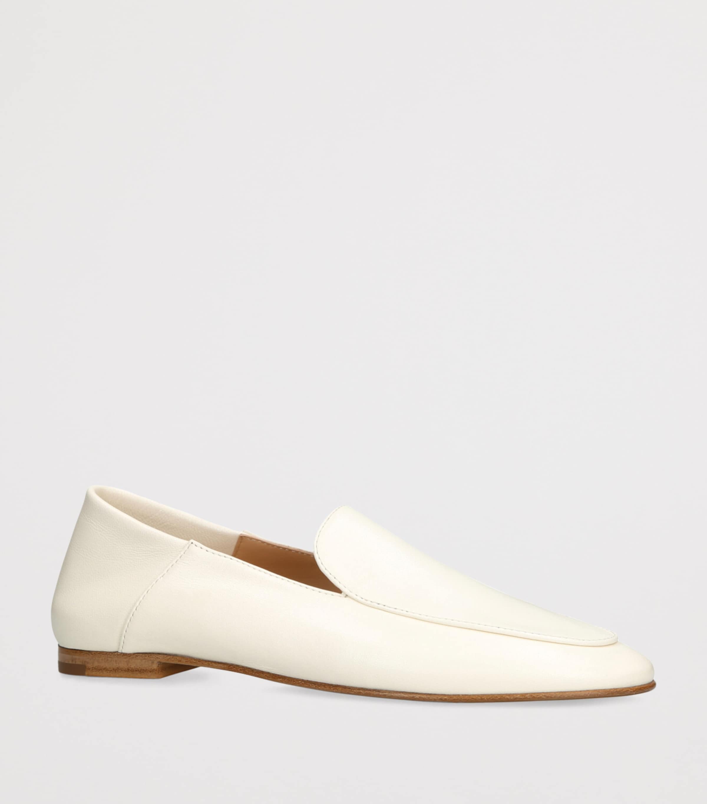 Leather Gio Loafers WHITE Image 3