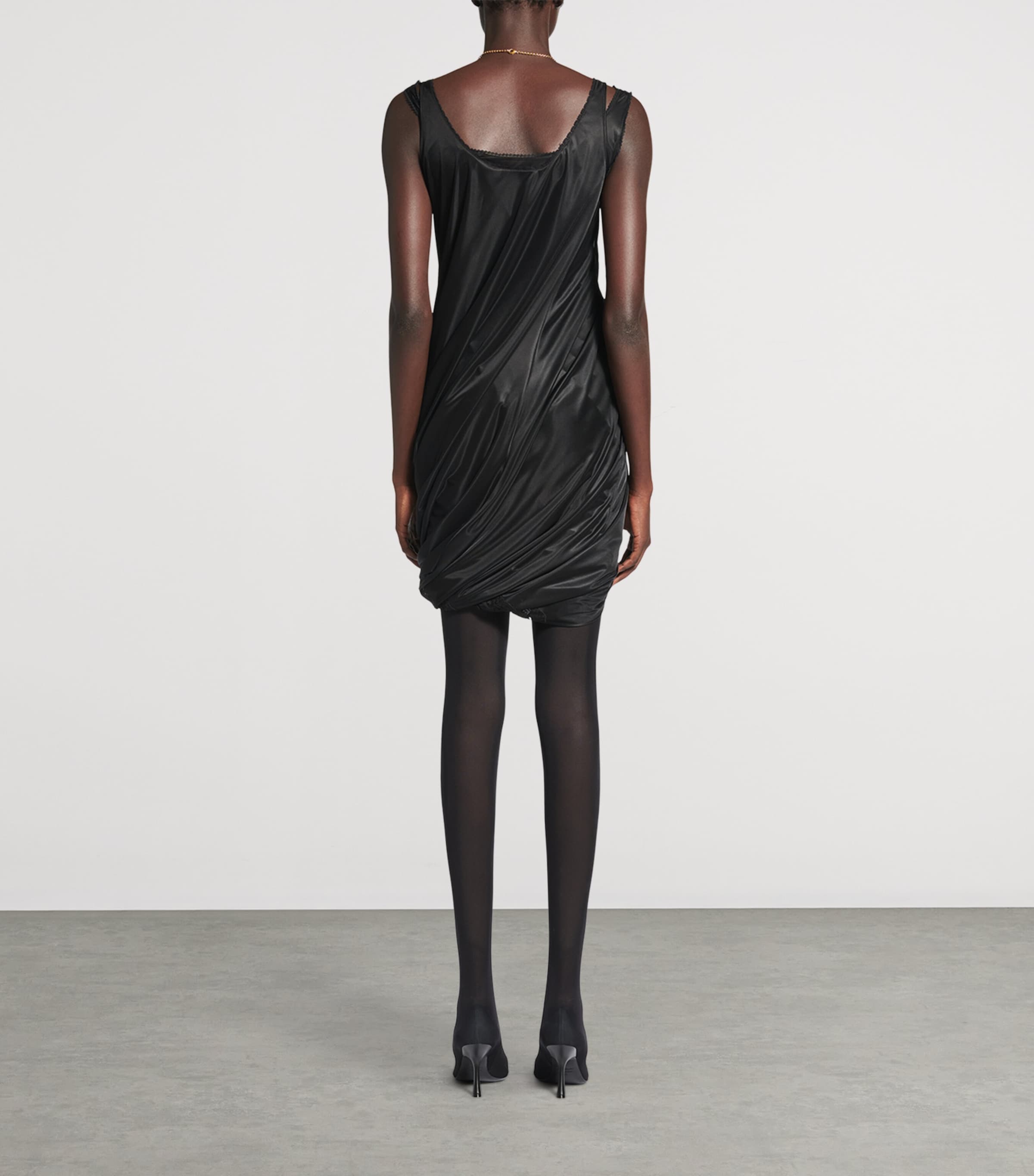 Twisted Mini Slip Dress 1000 Image 5