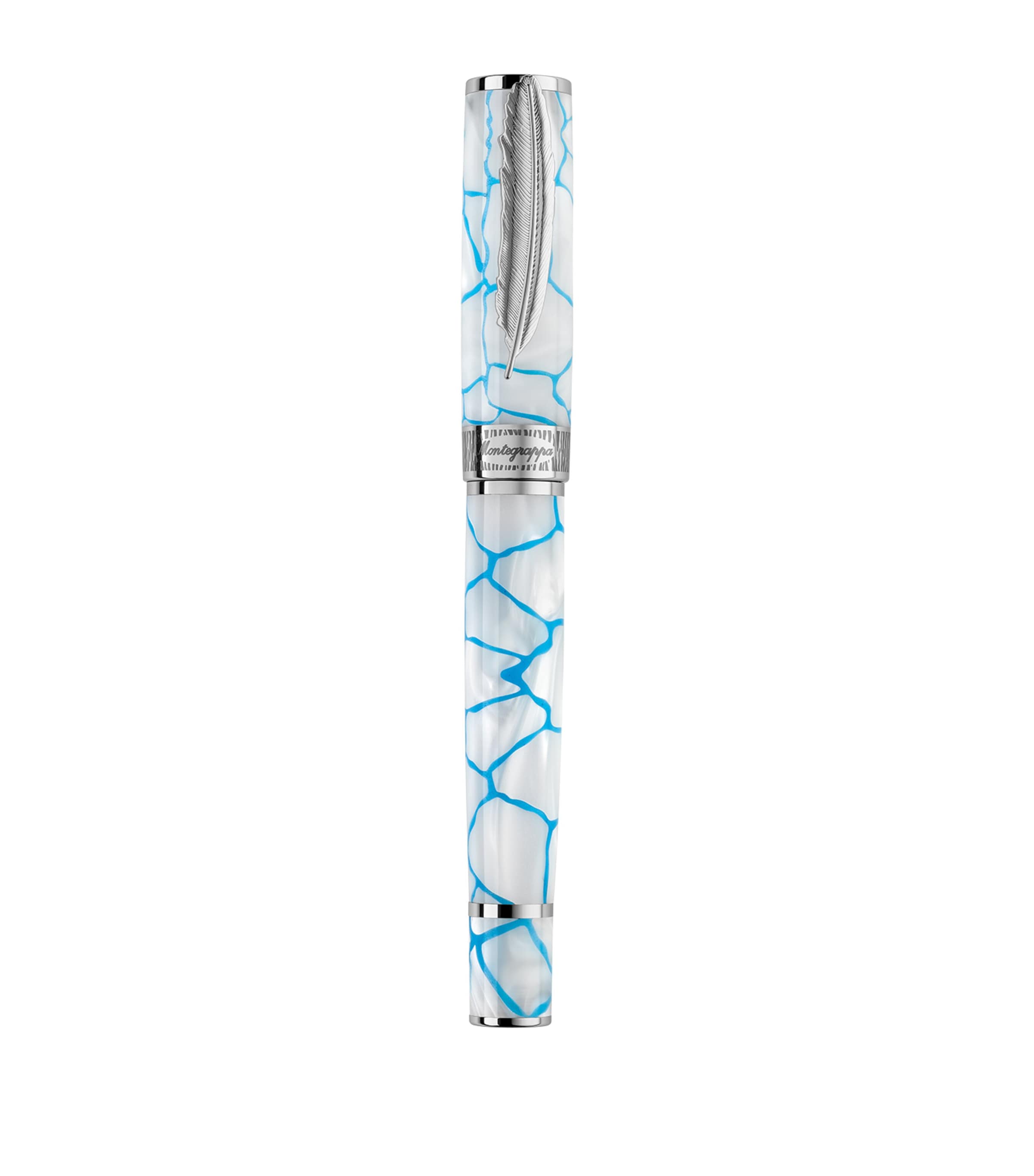 Montegrappa Wild Arctic Ice Fountain Pen White Image 1