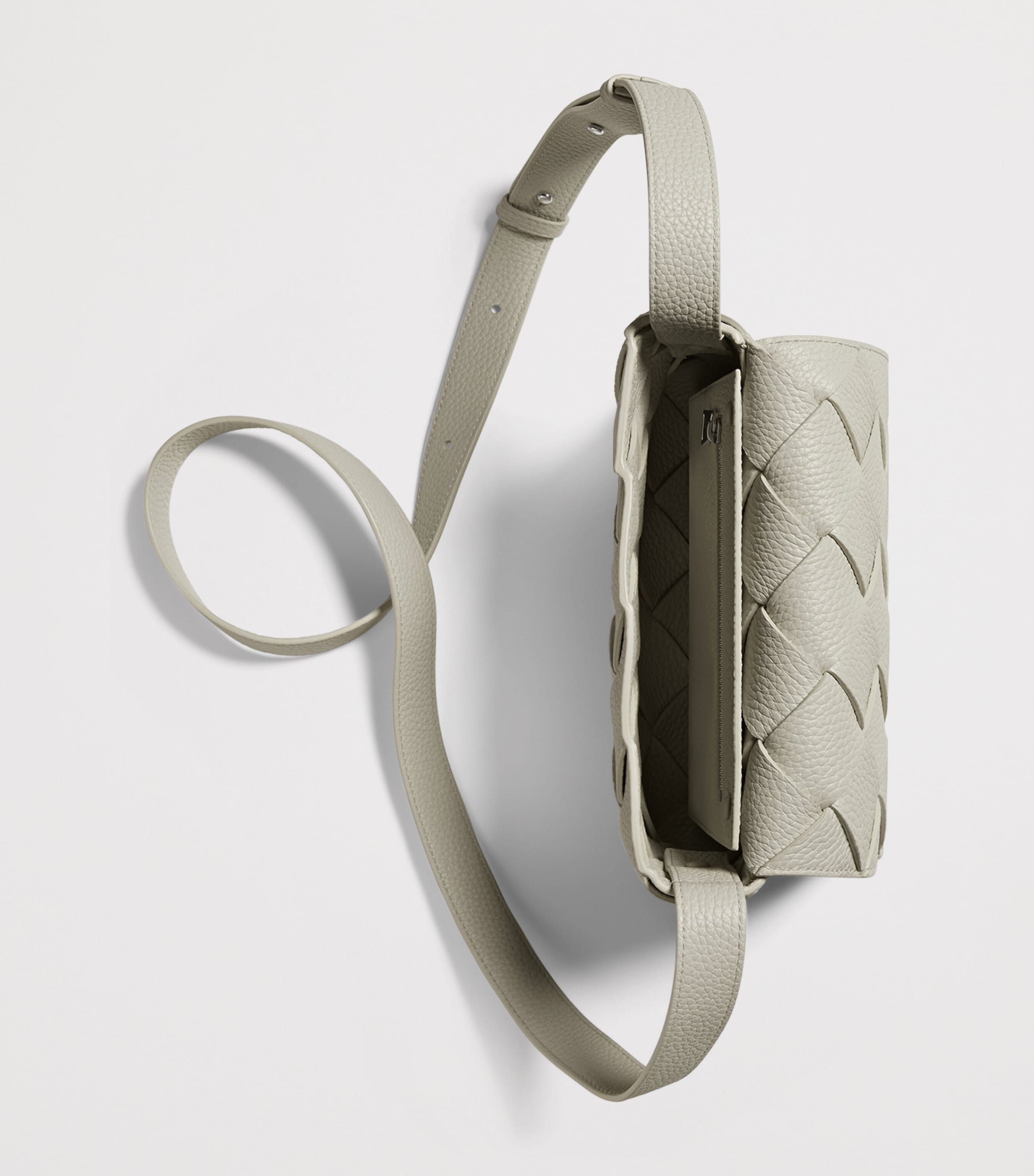 Bottega Veneta Leather Diago Cross-Body Bag Image 7