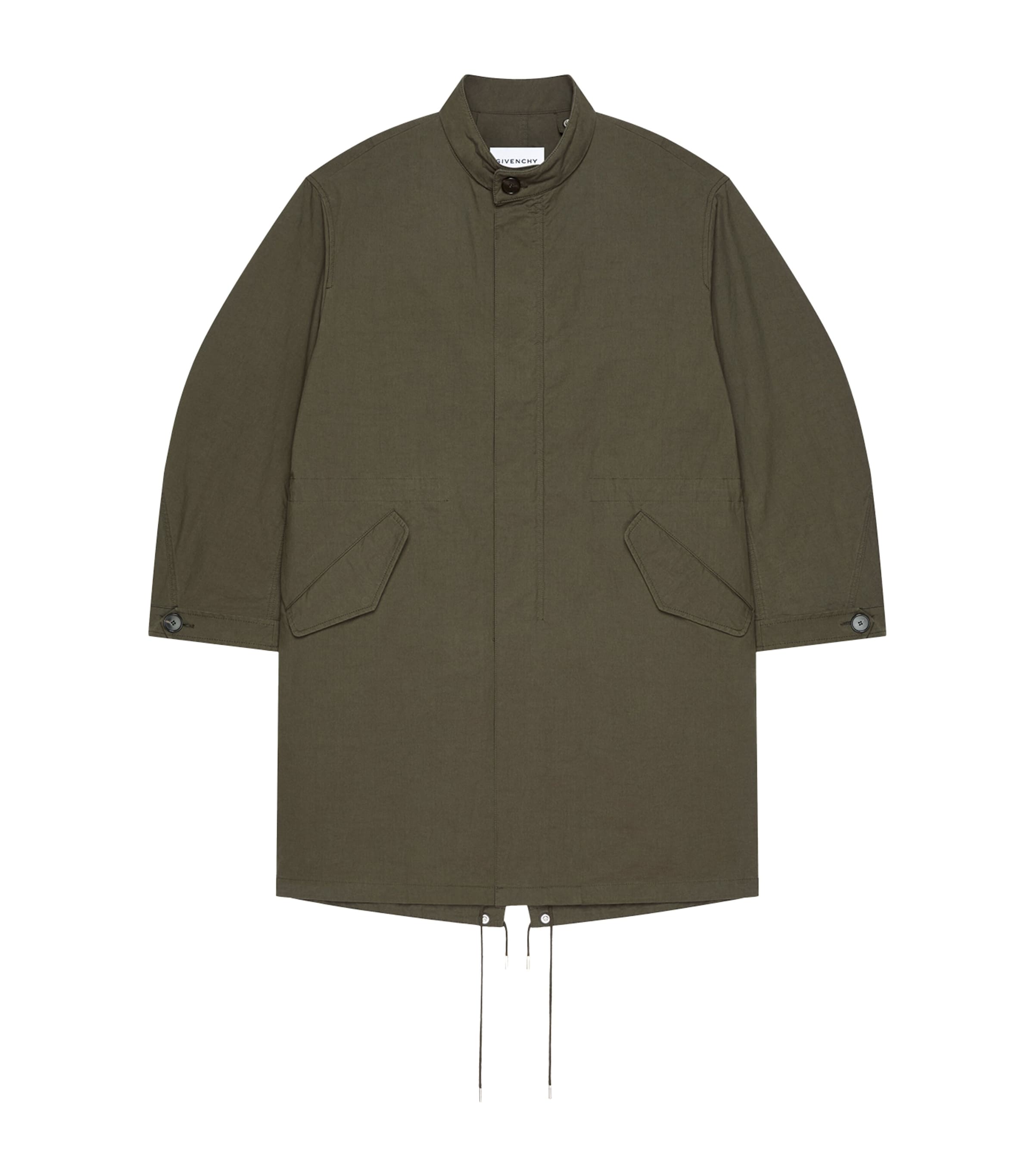 Oversized Longline Parka KHAKI Image 1